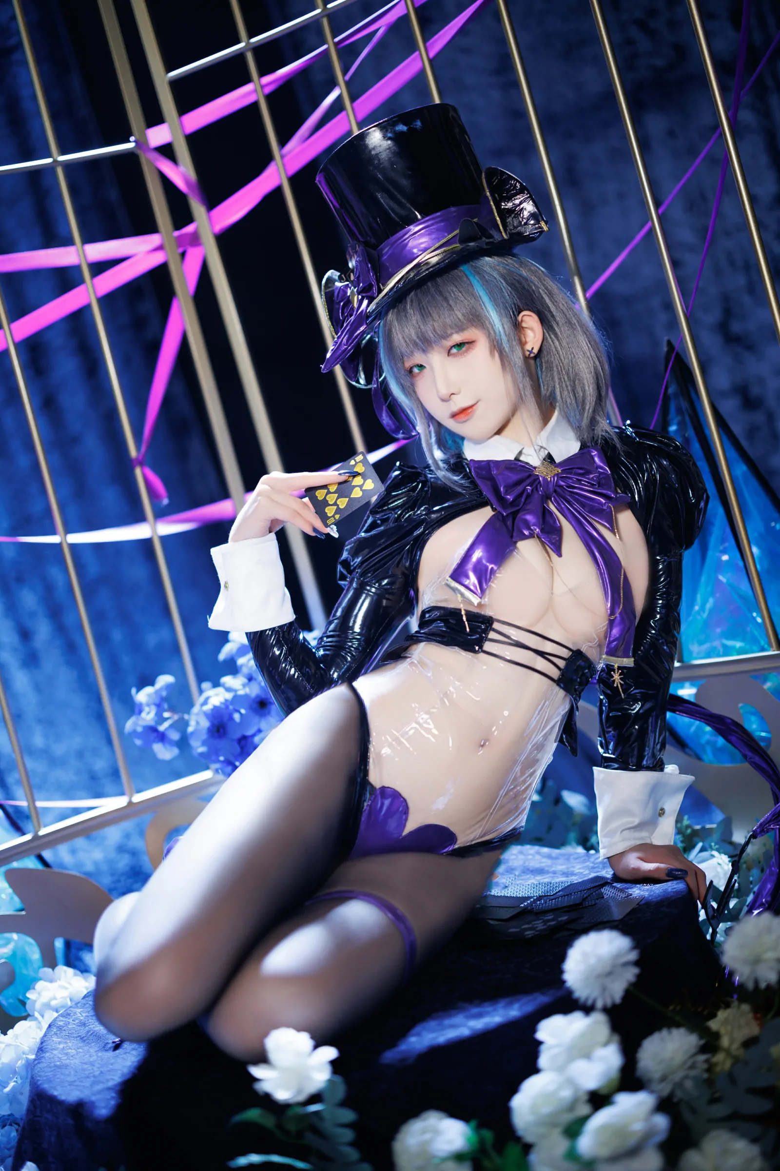 封疆疆v  柴郡魔术师 绚烂夜梦[50P] Cosplay-第4张