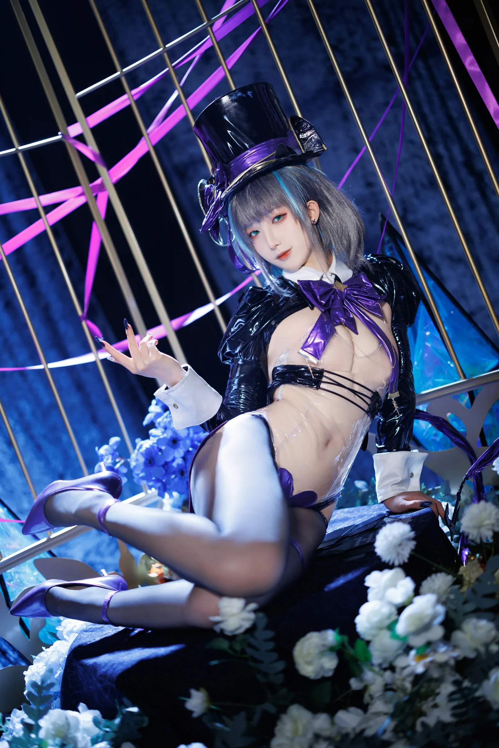 封疆疆v  柴郡魔术师 绚烂夜梦[50P] Cosplay-第3张