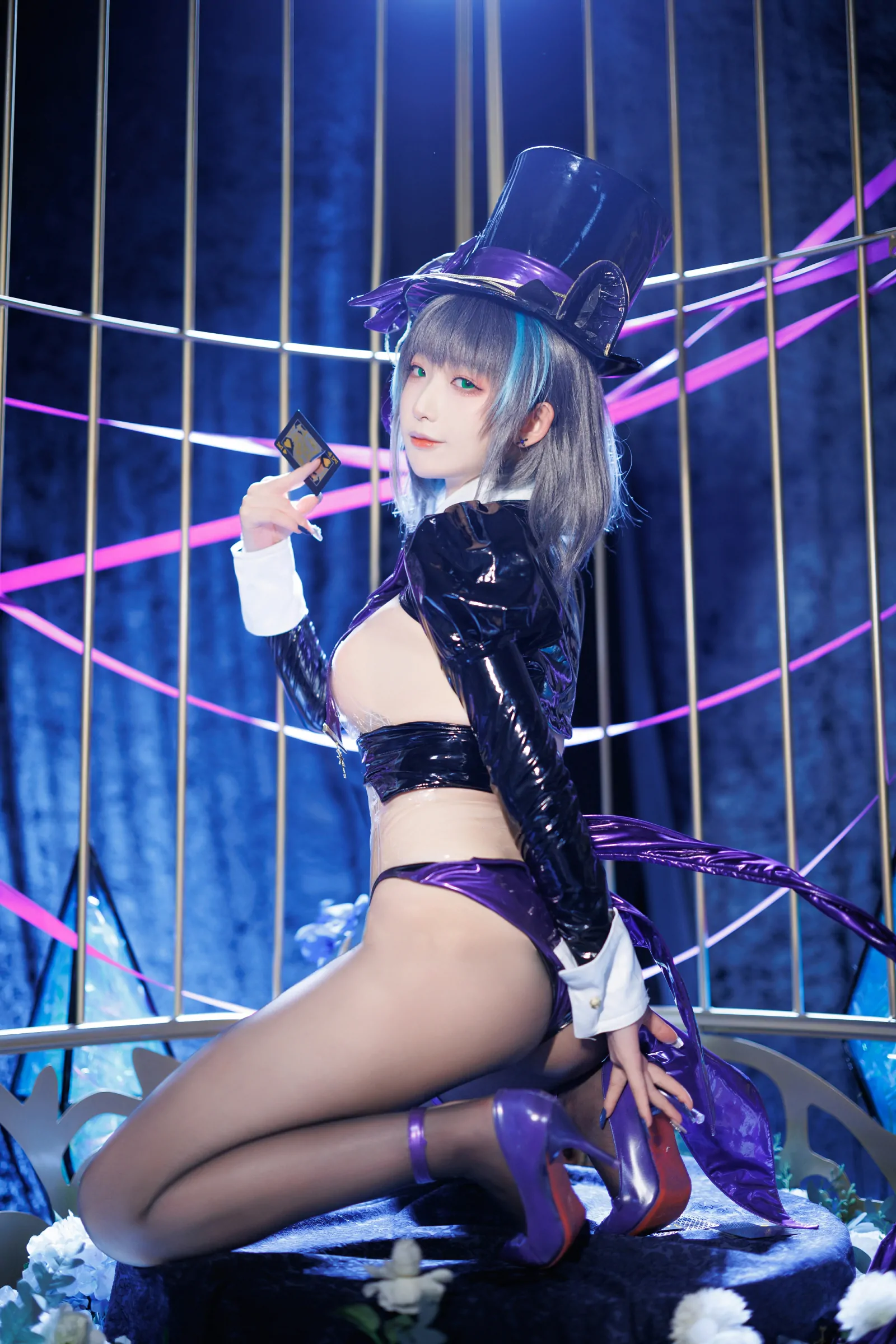 封疆疆v  柴郡魔术师 绚烂夜梦[50P] Cosplay-第11张