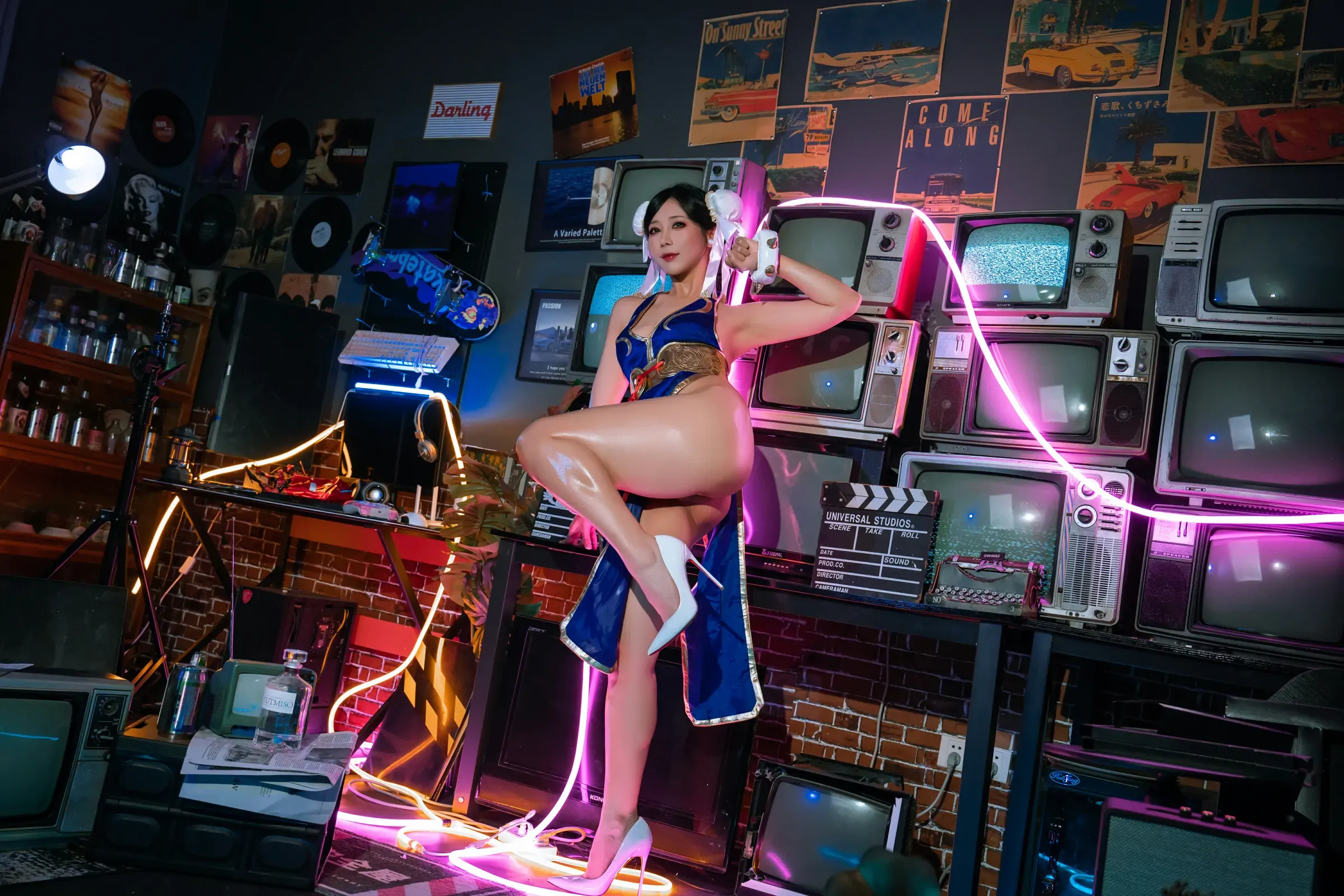 云溪溪 – 奶桃桃 春丽 Cosplay-第68张
