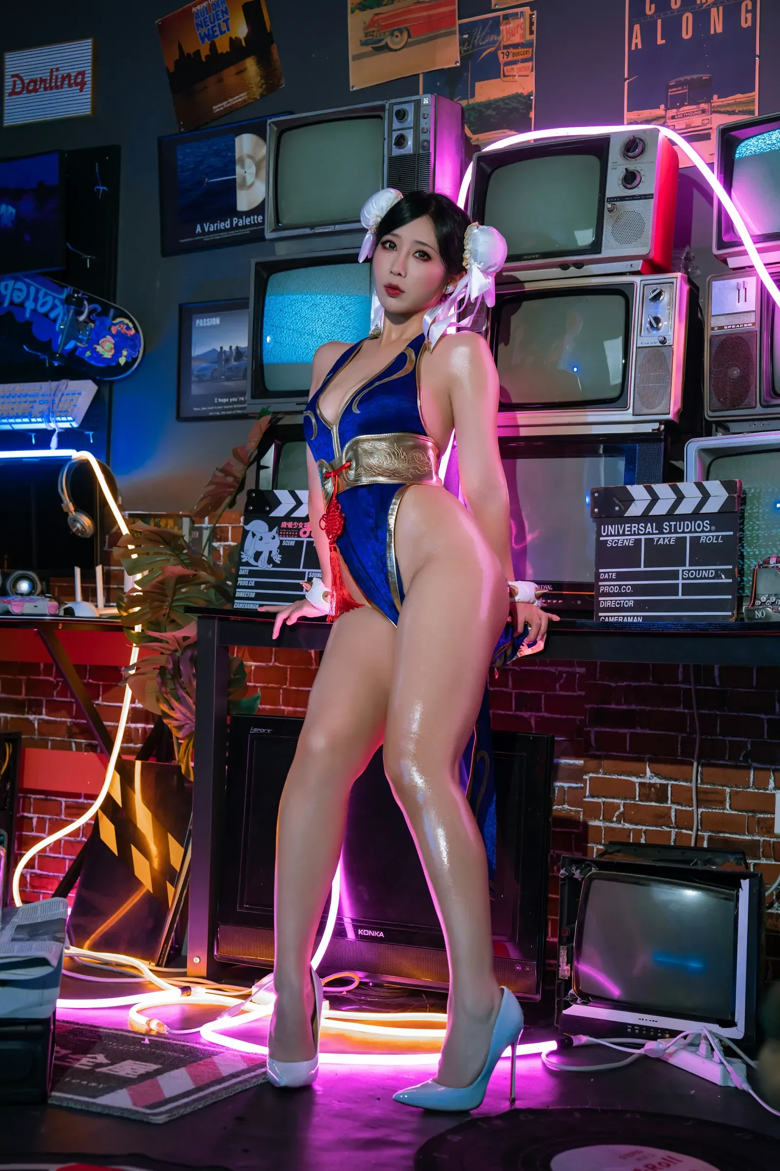 云溪溪 – 奶桃桃 春丽 Cosplay-第69张
