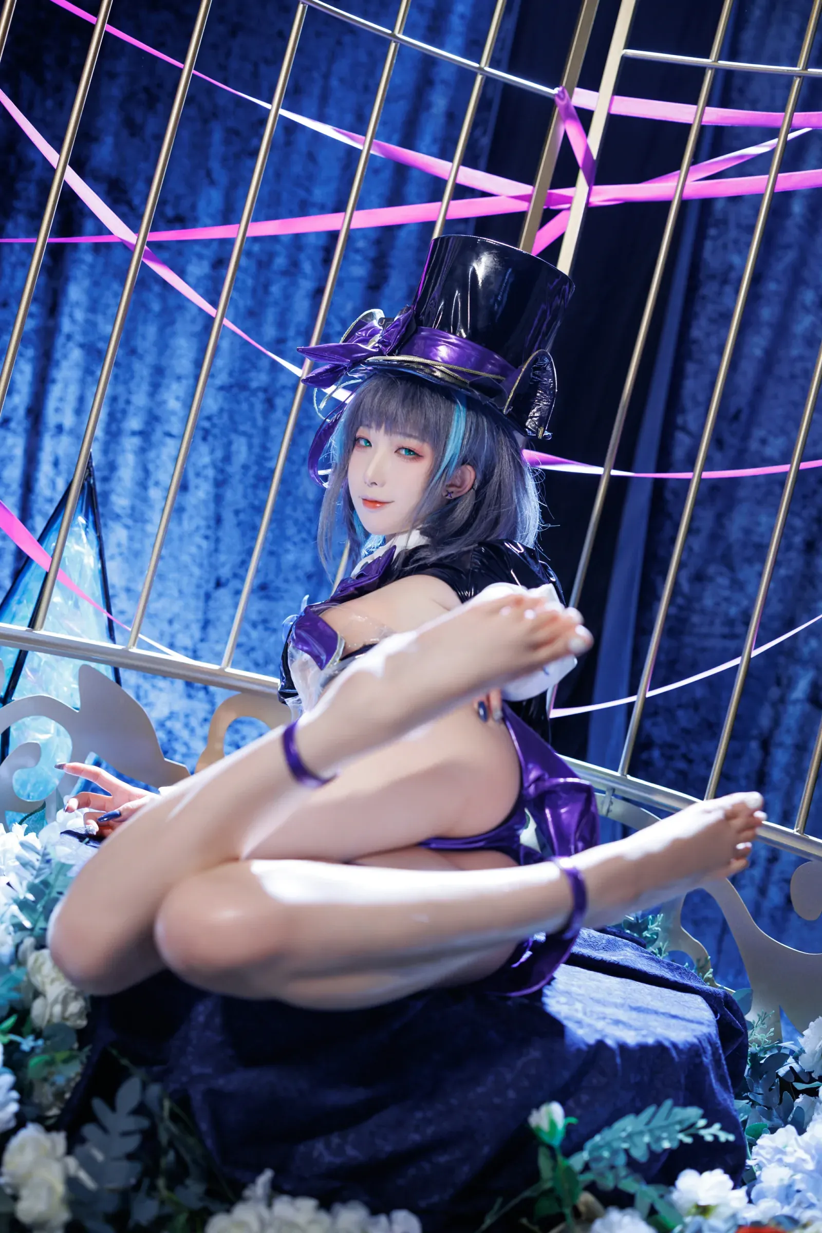 封疆疆v  柴郡魔术师 绚烂夜梦[50P] Cosplay-第40张