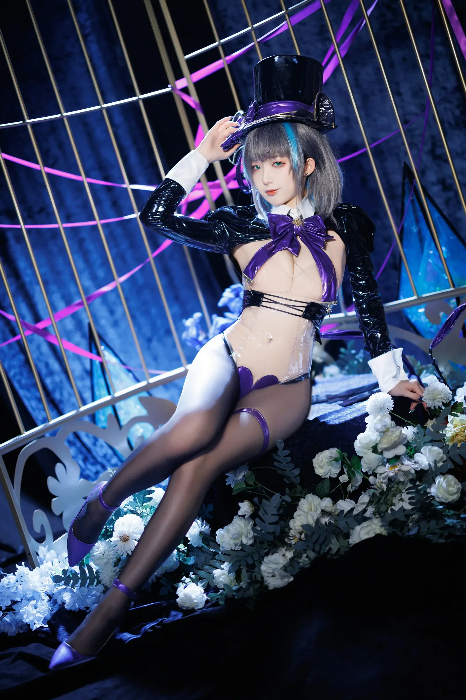 封疆疆v  柴郡魔术师 绚烂夜梦[50P] Cosplay-第50张