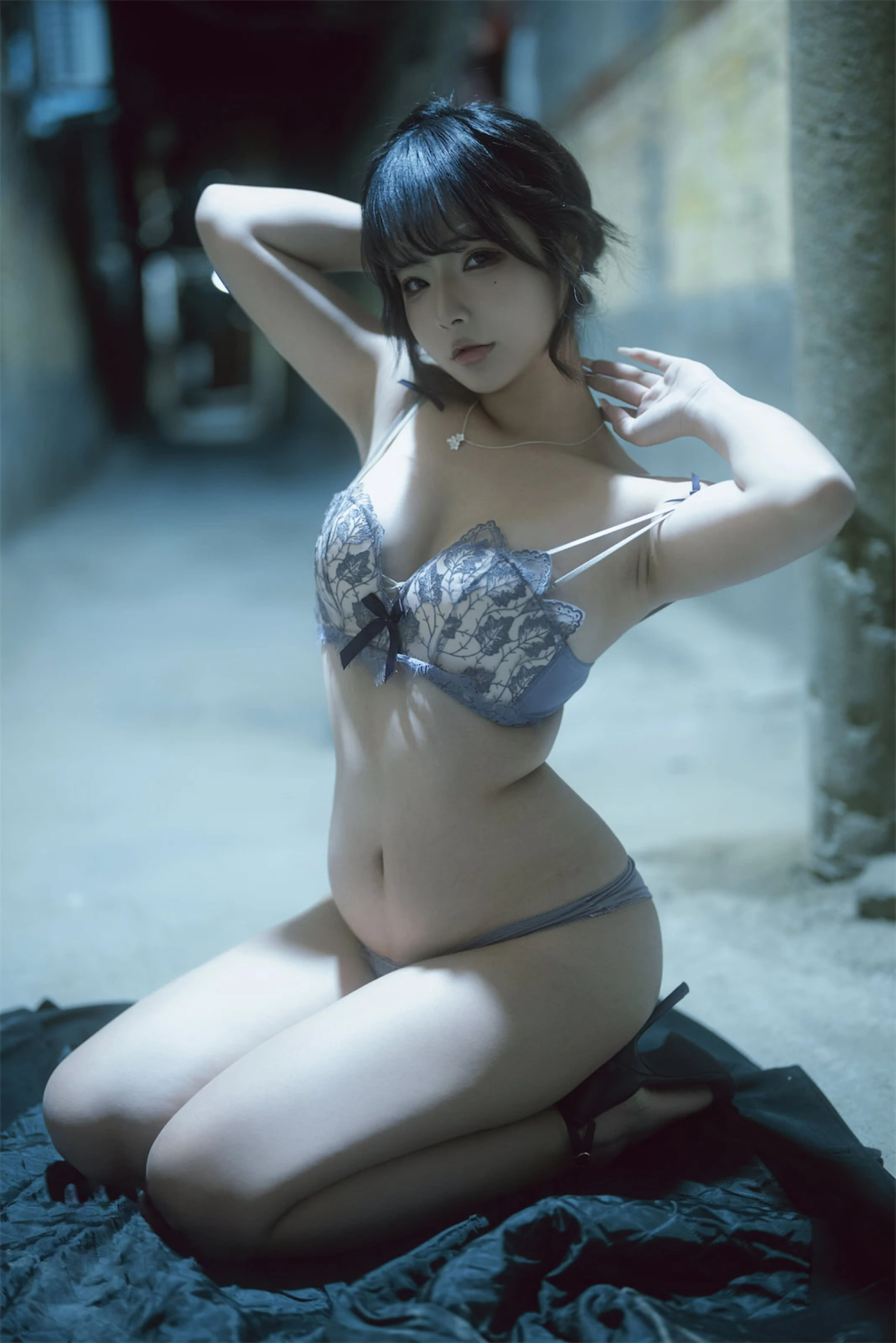 yuuhui玉汇 (Kokuhui) – 暗巷 Cosplay-第14张