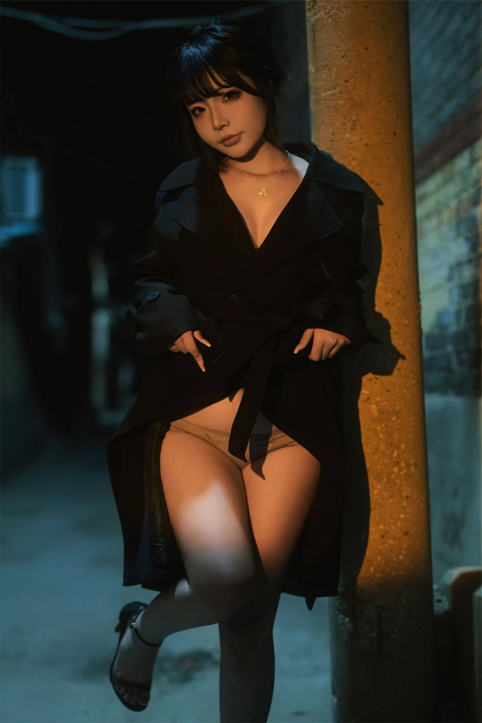 yuuhui玉汇 (Kokuhui) – 暗巷 Cosplay-第33张