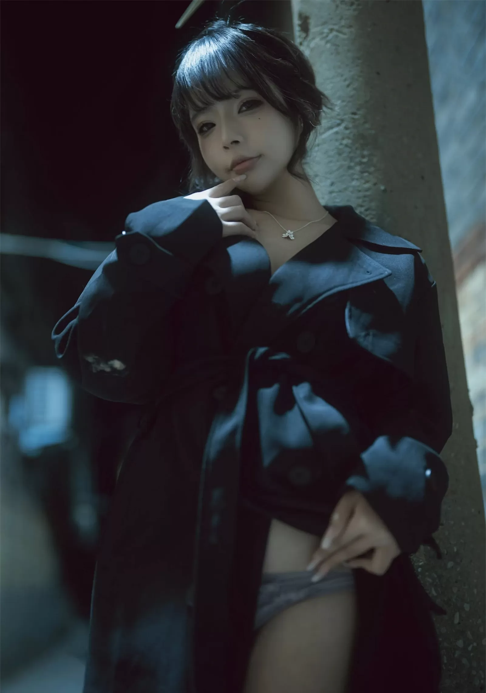 yuuhui玉汇 (Kokuhui) – 暗巷 Cosplay-第52张