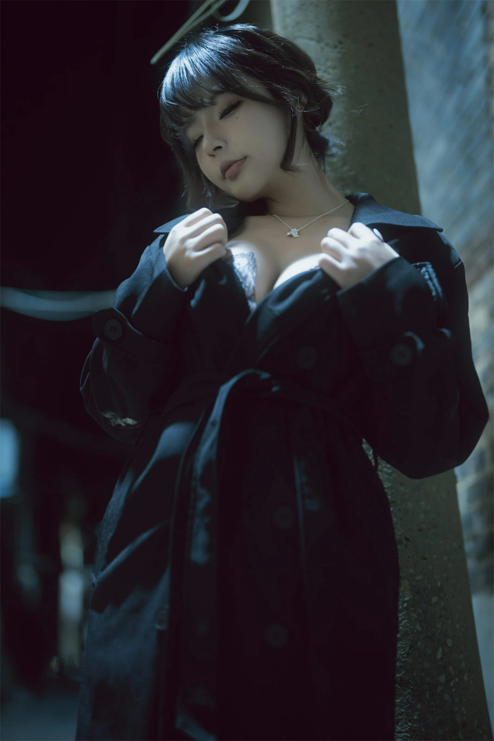 yuuhui玉汇 (Kokuhui) – 暗巷 Cosplay-第54张