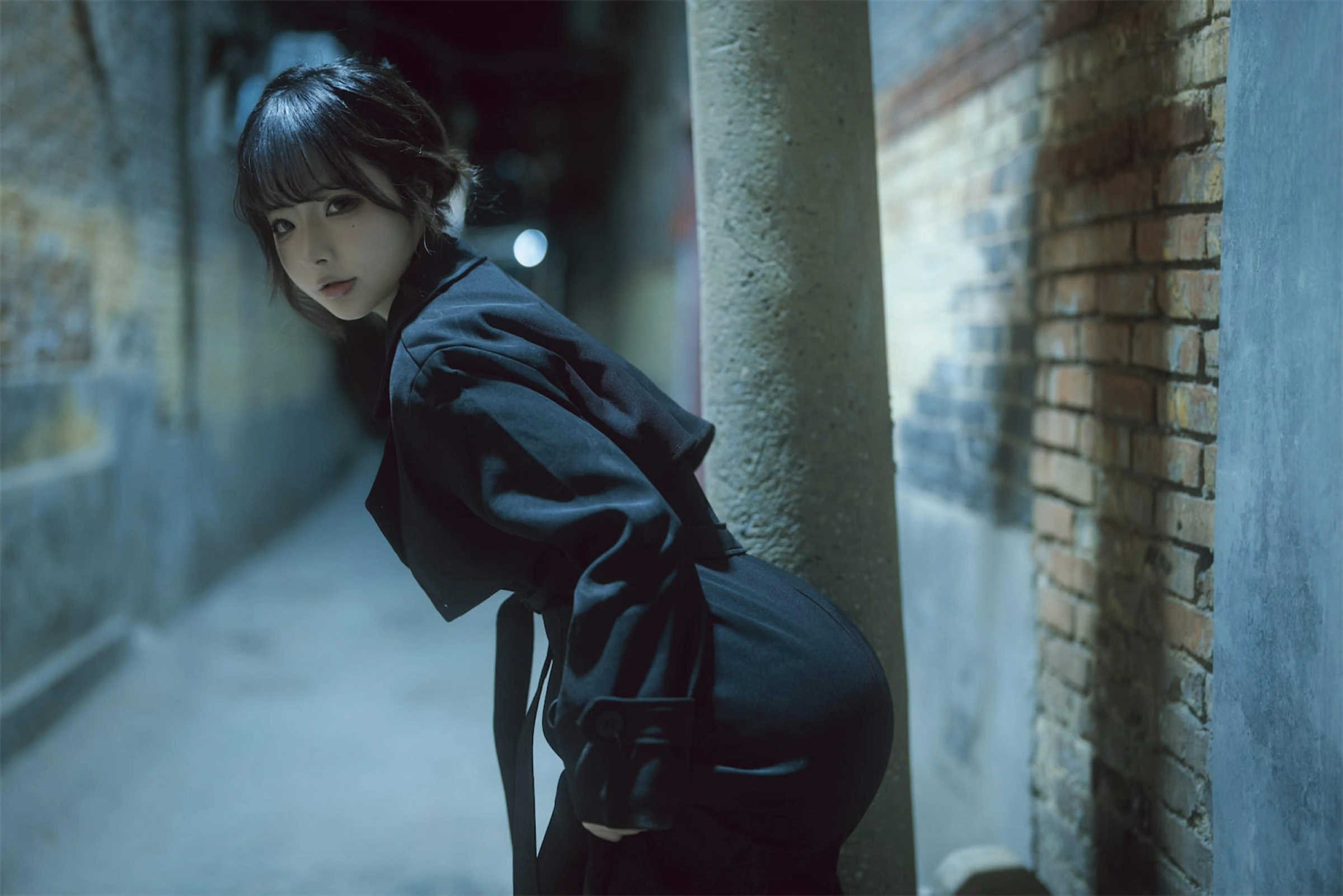 yuuhui玉汇 (Kokuhui) – 暗巷 Cosplay-第59张