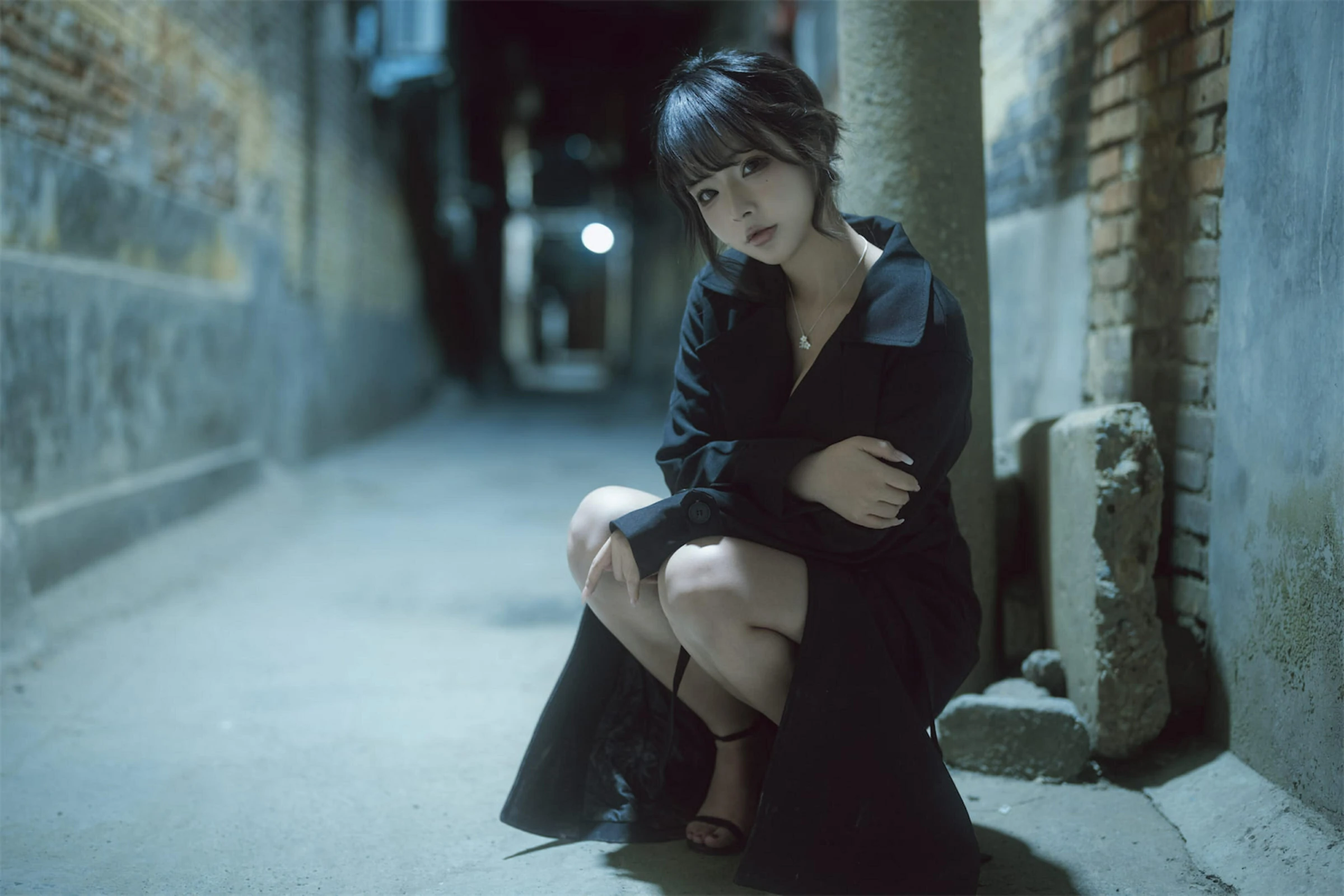 yuuhui玉汇 (Kokuhui) – 暗巷 Cosplay-第63张