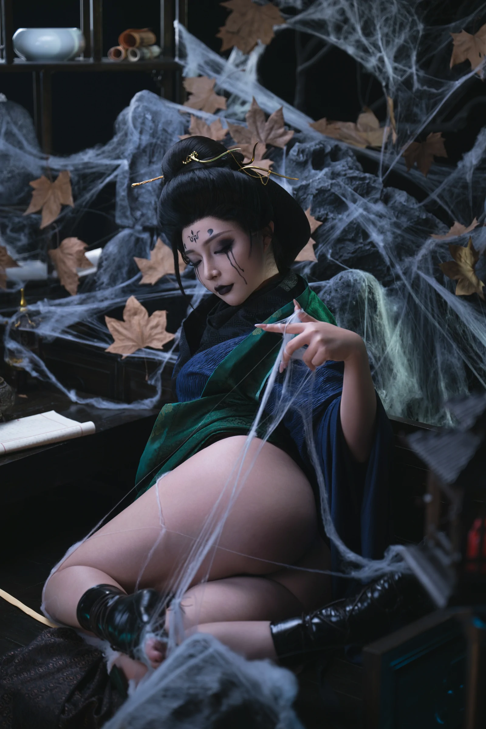 yuuhui玉汇  黑神话四妹 Cosplay-第19张