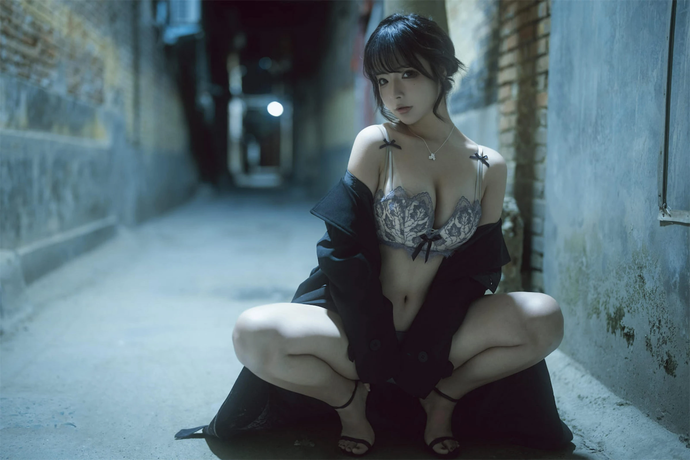 yuuhui玉汇 (Kokuhui) – 暗巷 Cosplay-第126张