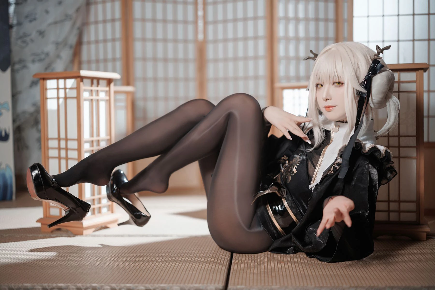 封疆疆v – NIKKE 白兔布兰儿 Cosplay-第6张