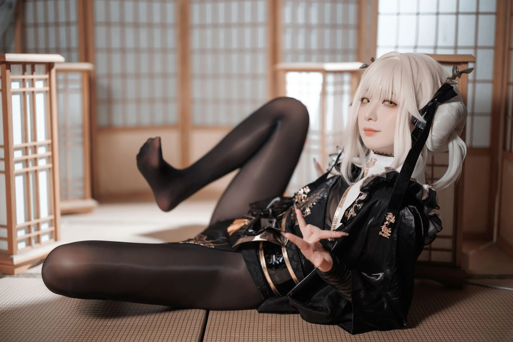 封疆疆v – NIKKE 白兔布兰儿 Cosplay-第7张