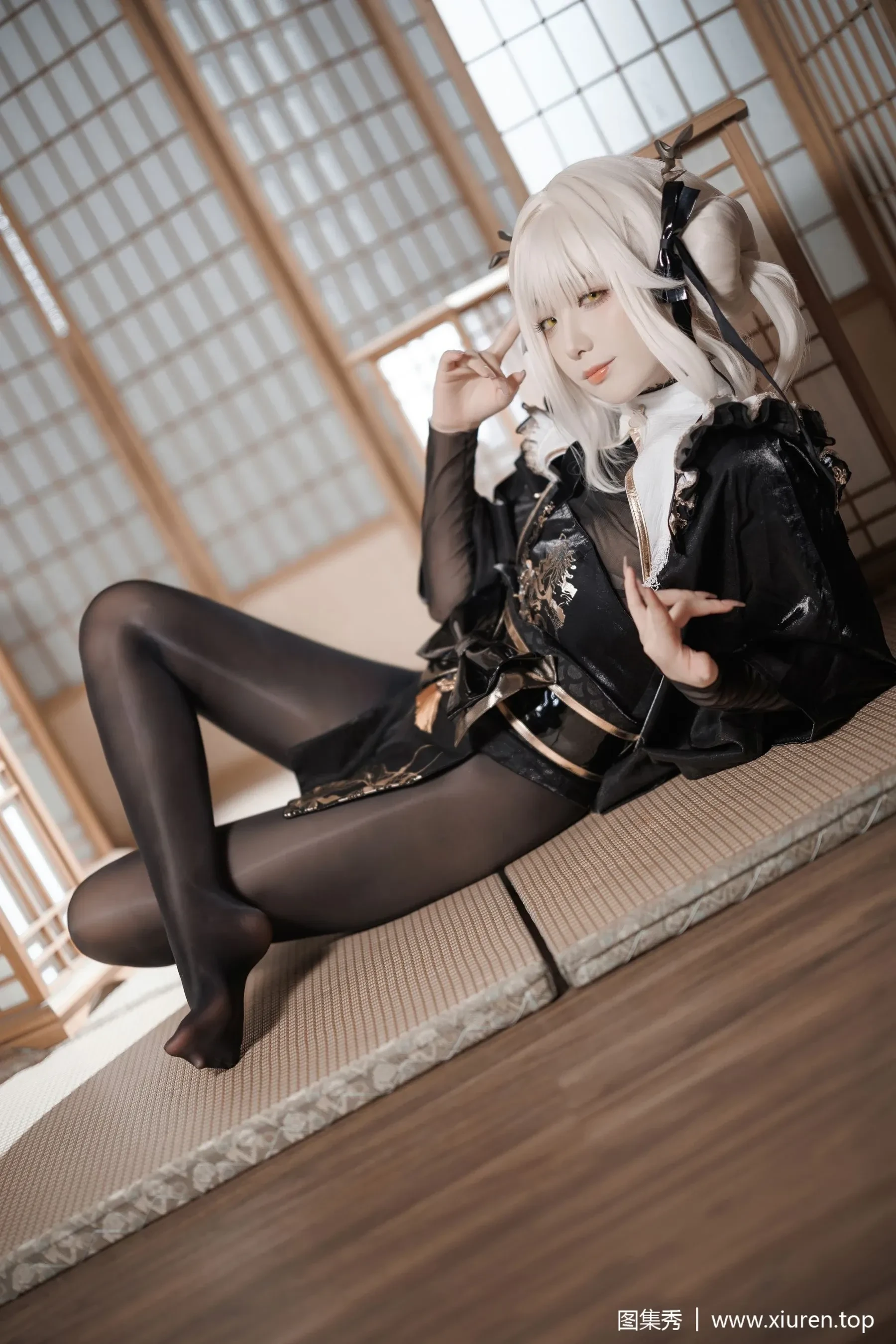 封疆疆v – NIKKE 白兔布兰儿 Cosplay-第8张