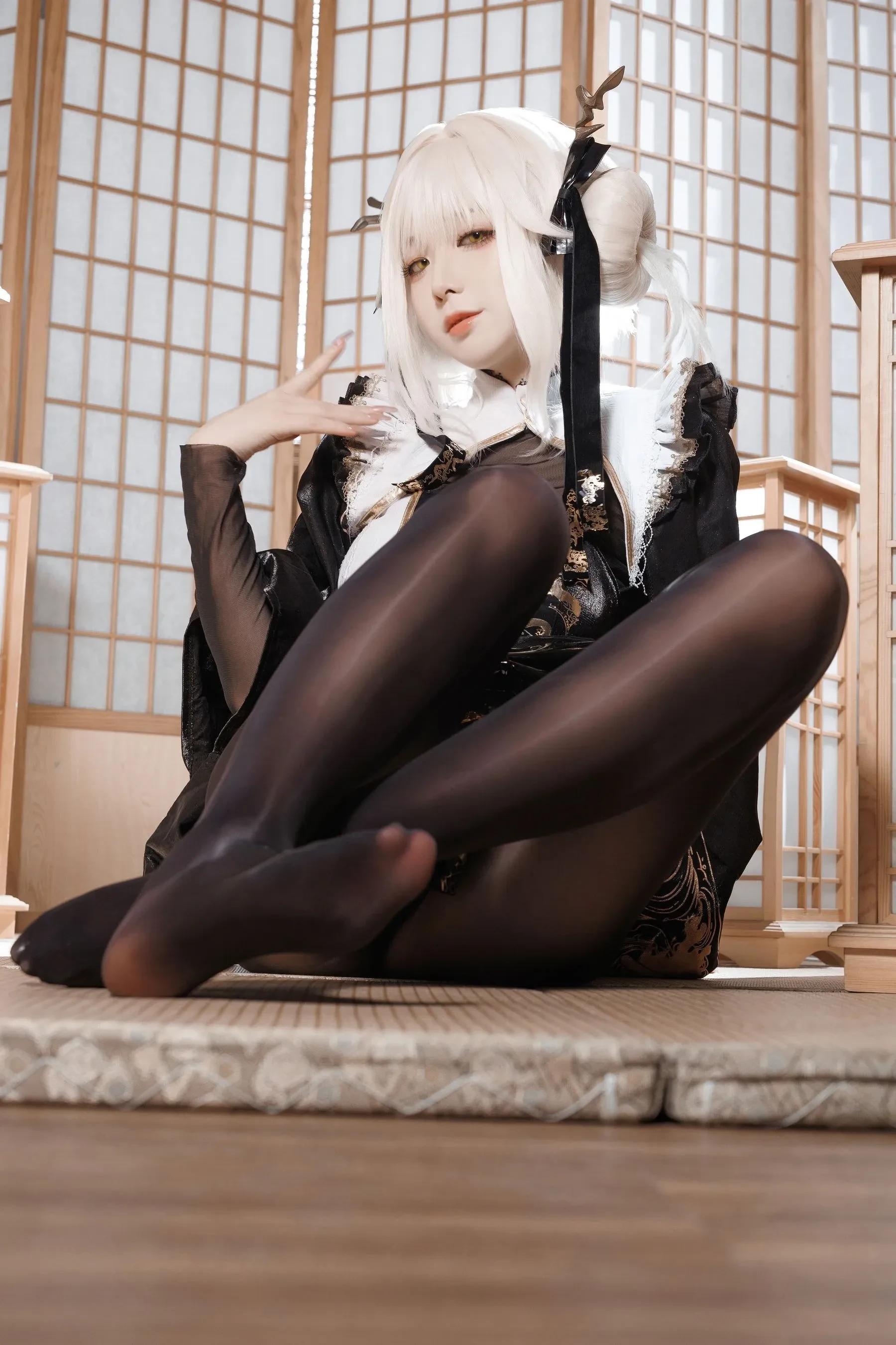封疆疆v – NIKKE 白兔布兰儿 Cosplay-第15张