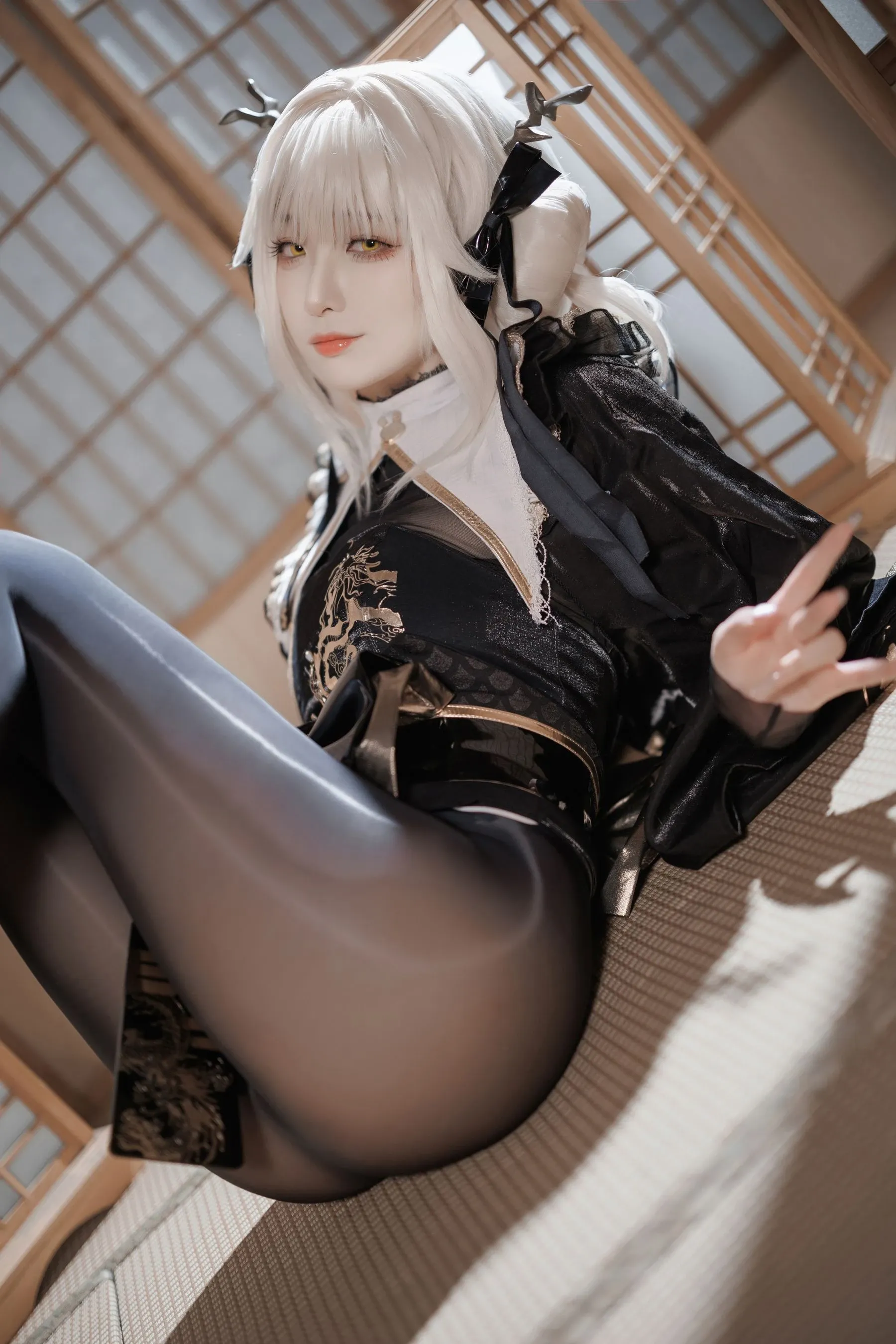 封疆疆v – NIKKE 白兔布兰儿 Cosplay-第19张
