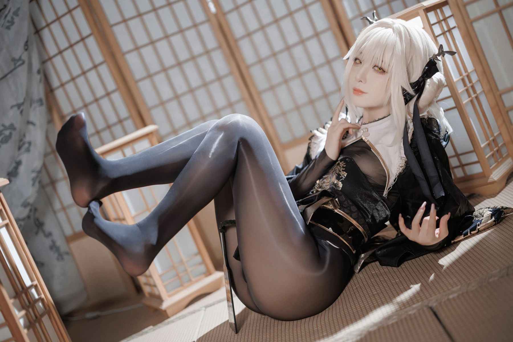 封疆疆v – NIKKE 白兔布兰儿 Cosplay-第20张