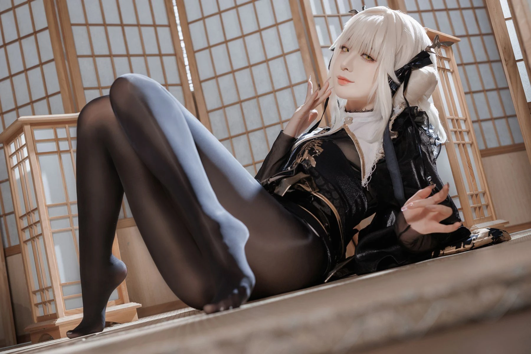 封疆疆v – NIKKE 白兔布兰儿 Cosplay-第21张