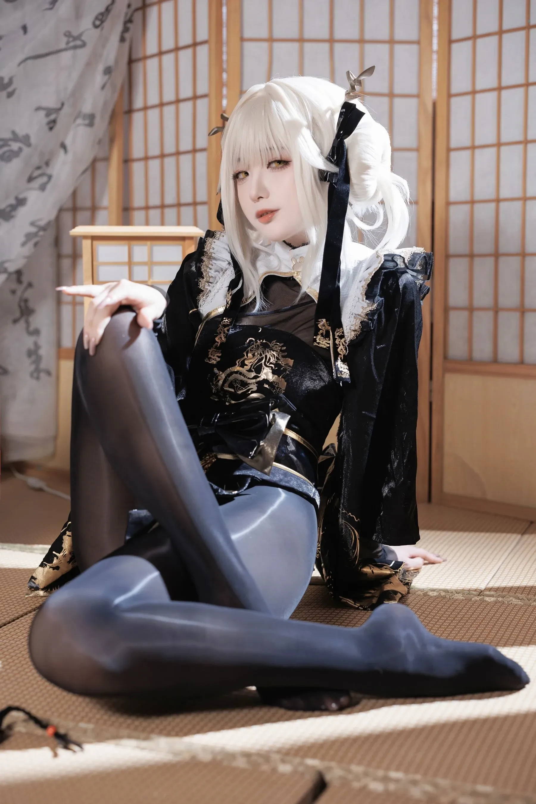 封疆疆v – NIKKE 白兔布兰儿 Cosplay-第26张