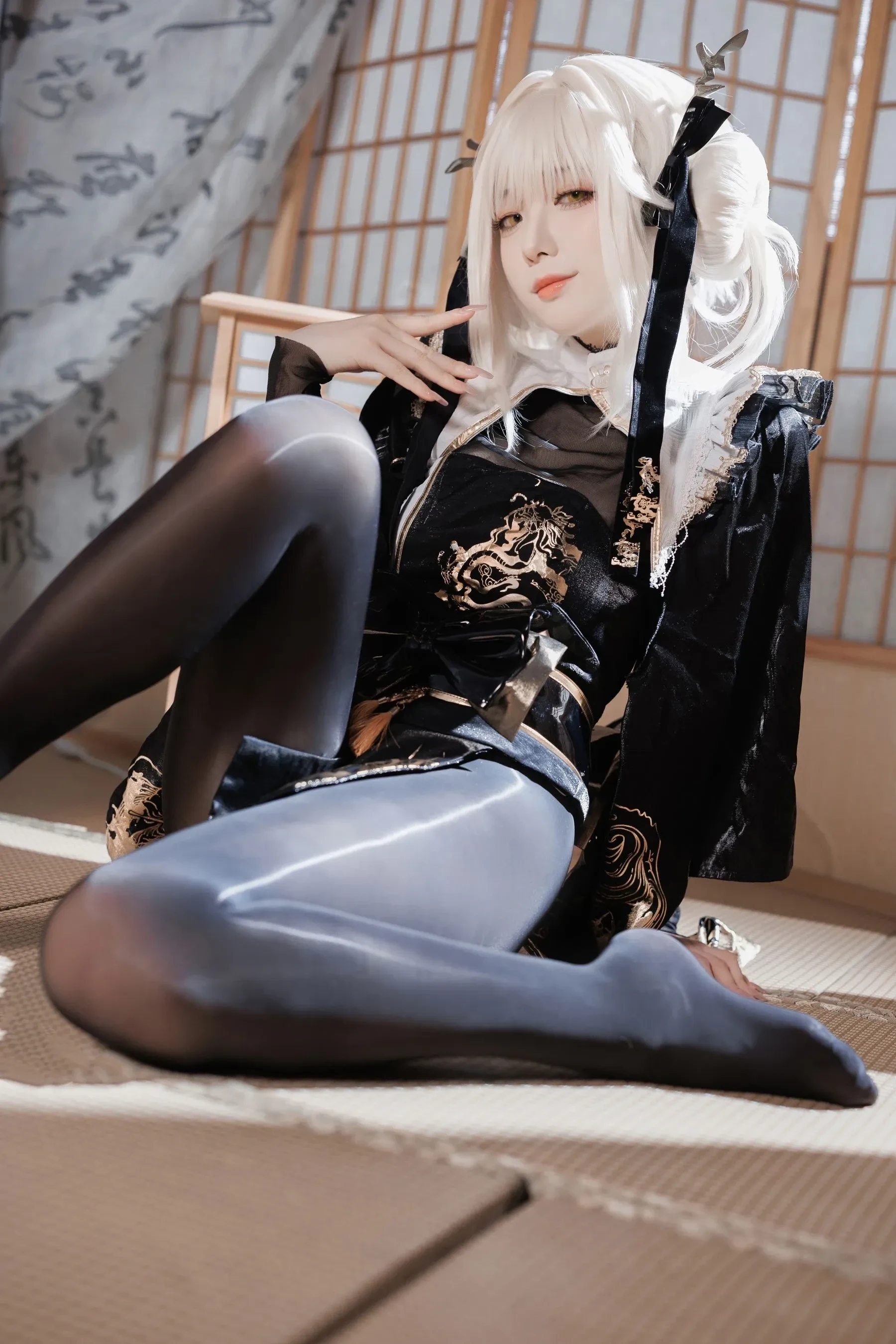 封疆疆v – NIKKE 白兔布兰儿 Cosplay-第25张