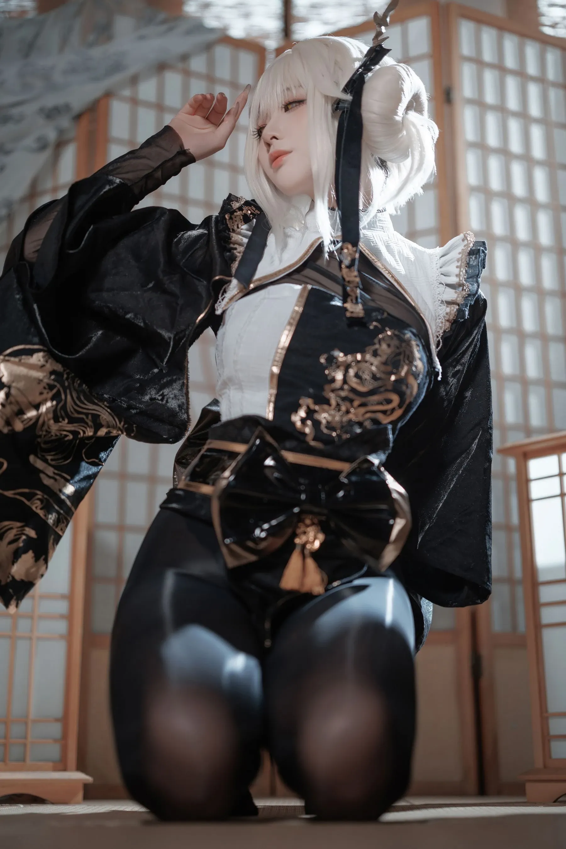 封疆疆v – NIKKE 白兔布兰儿 Cosplay-第31张