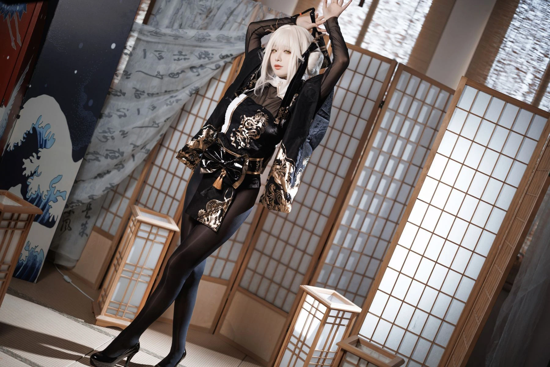 封疆疆v – NIKKE 白兔布兰儿 Cosplay-第34张