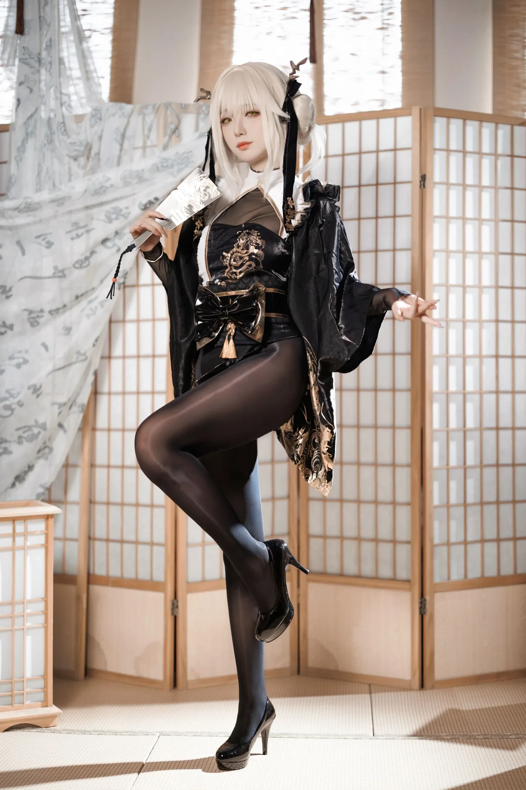 封疆疆v – NIKKE 白兔布兰儿 Cosplay-第35张