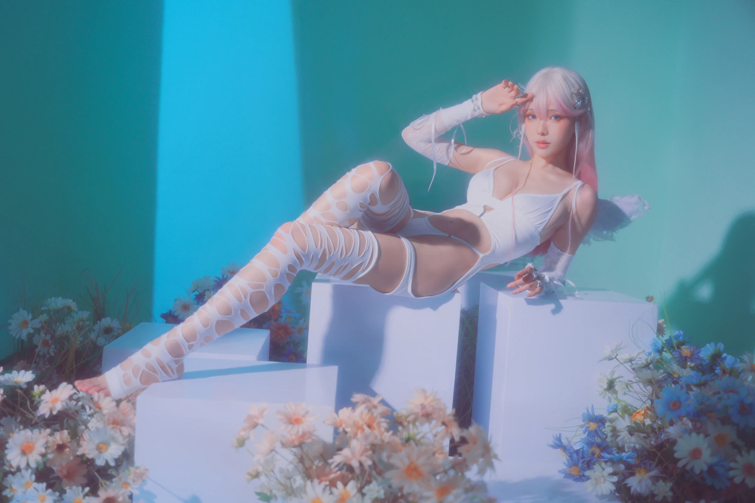 Ely_eee(ElyEE子) – 24年10月订阅 Plant Angel植天使 Cosplay-第1张
