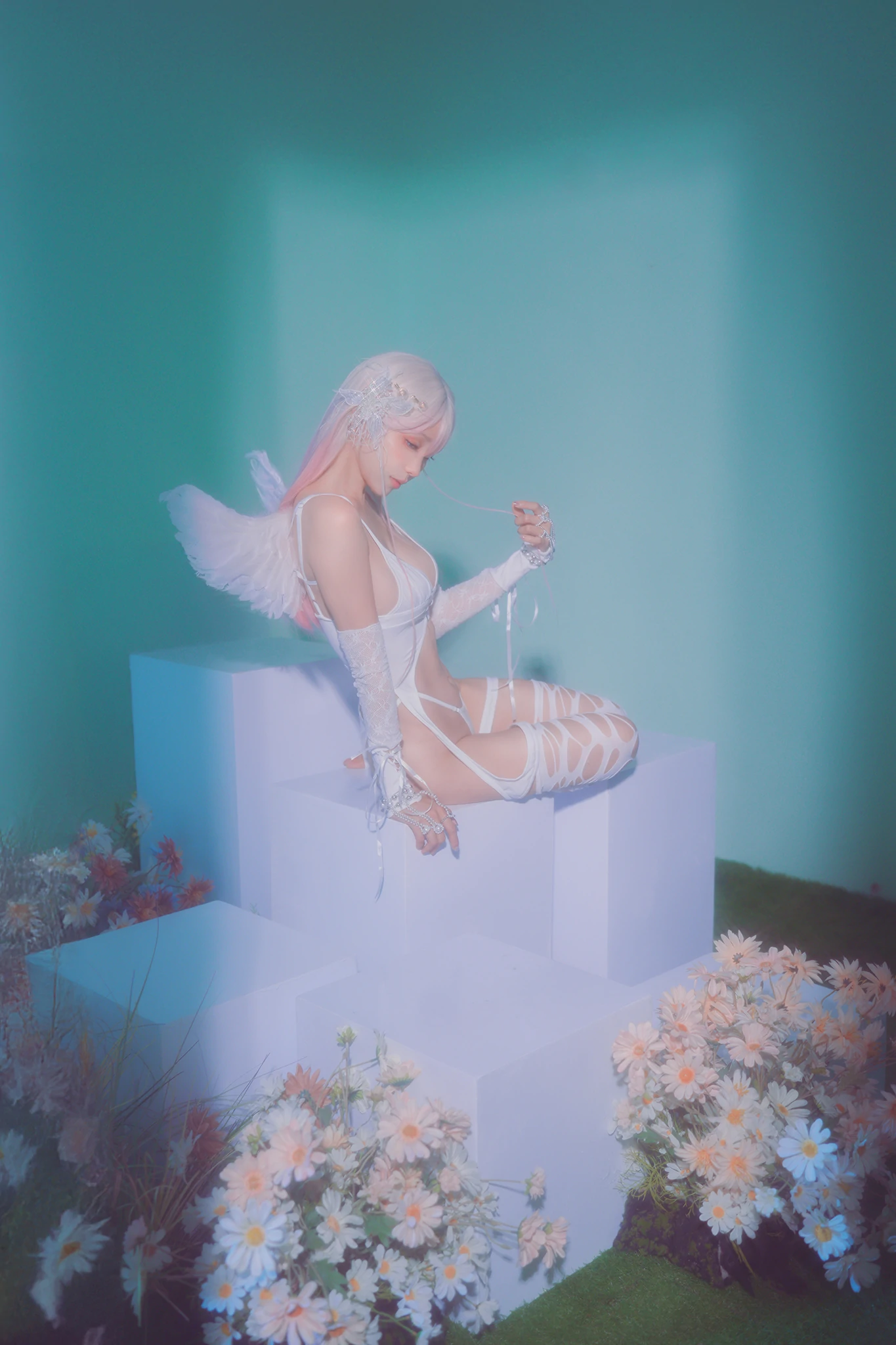 Ely_eee(ElyEE子) – 24年10月订阅 Plant Angel植天使 Cosplay-第9张
