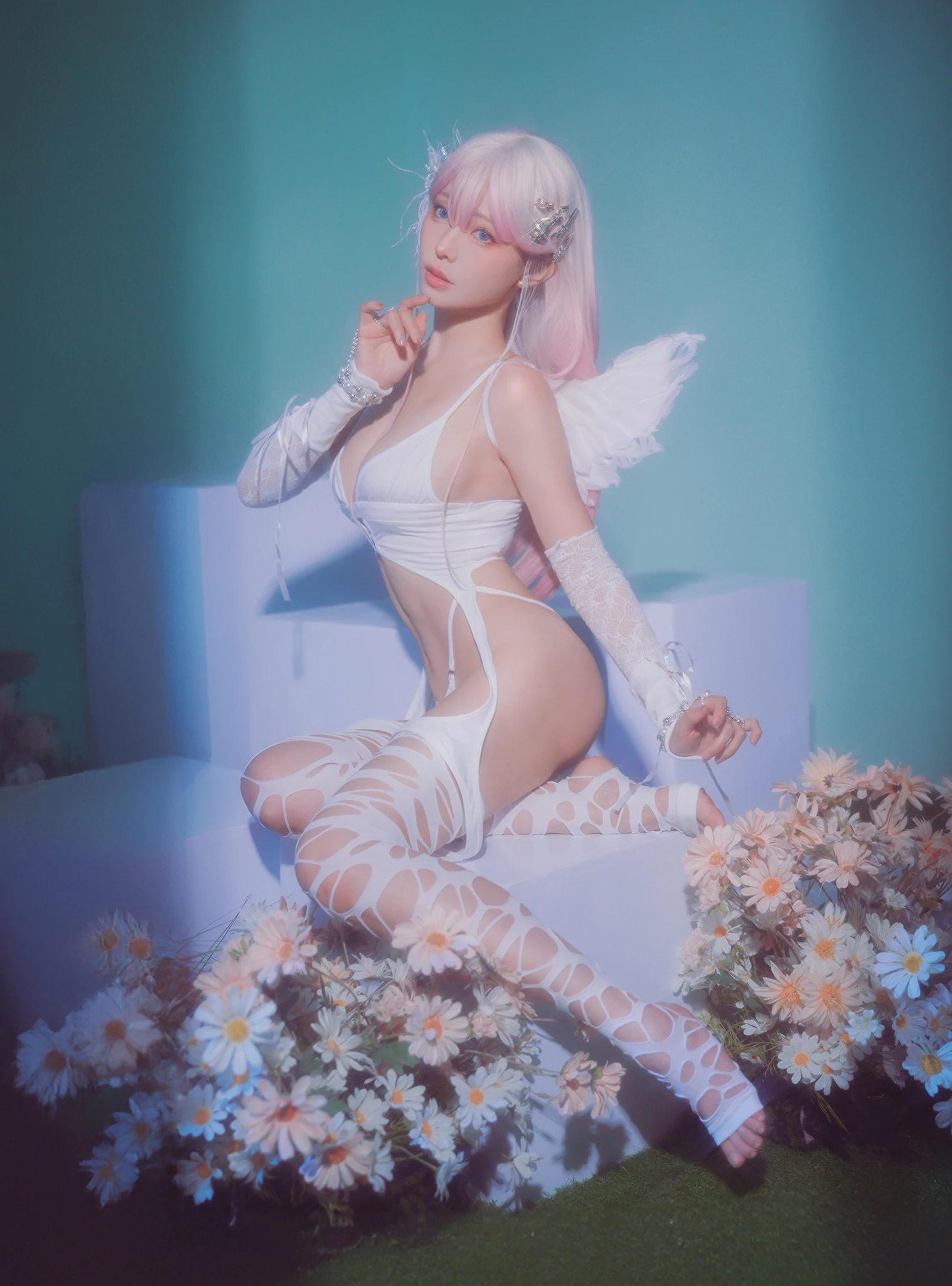 Ely_eee(ElyEE子) – 24年10月订阅 Plant Angel植天使 Cosplay-第7张