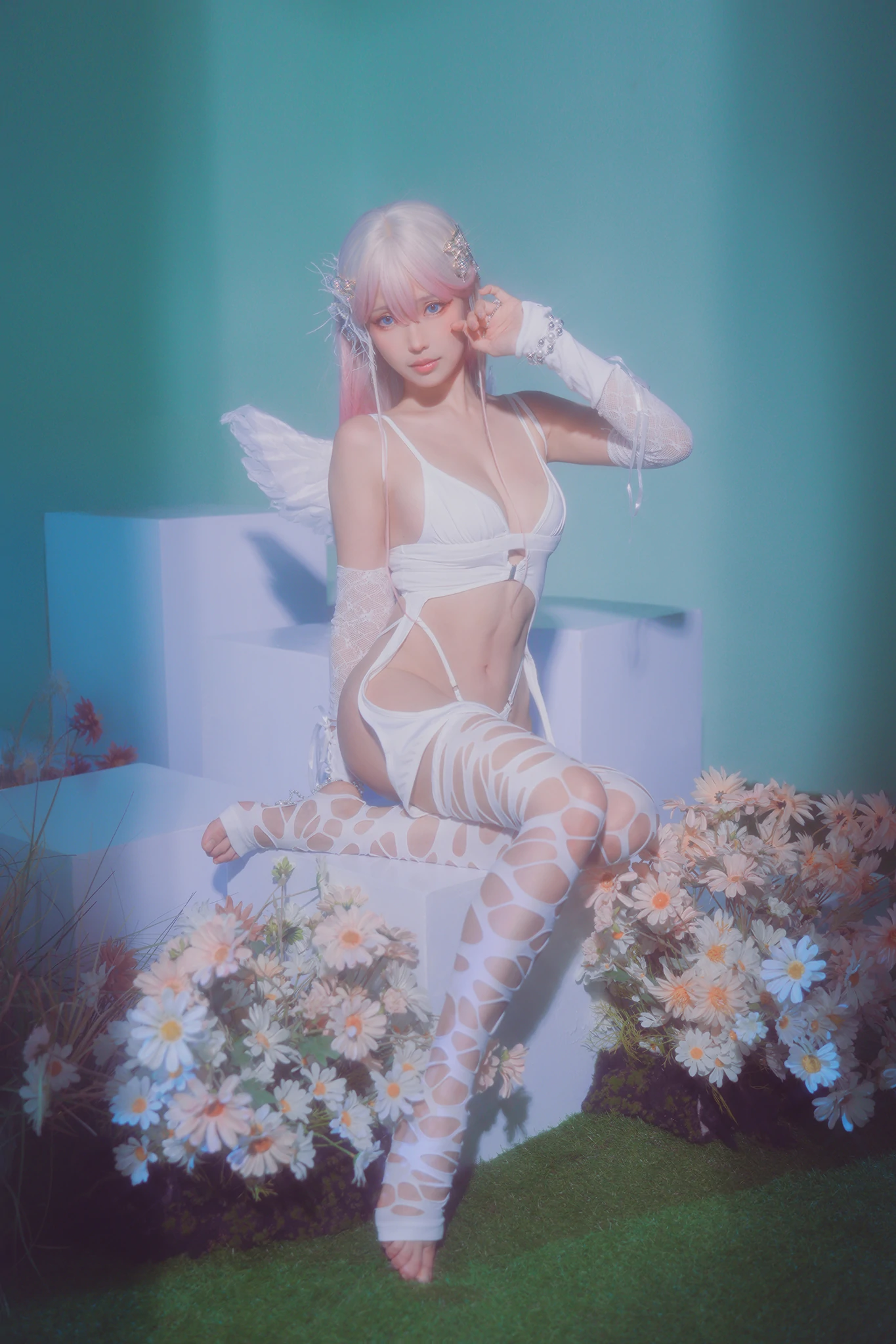 Ely_eee(ElyEE子) – 24年10月订阅 Plant Angel植天使 Cosplay-第8张