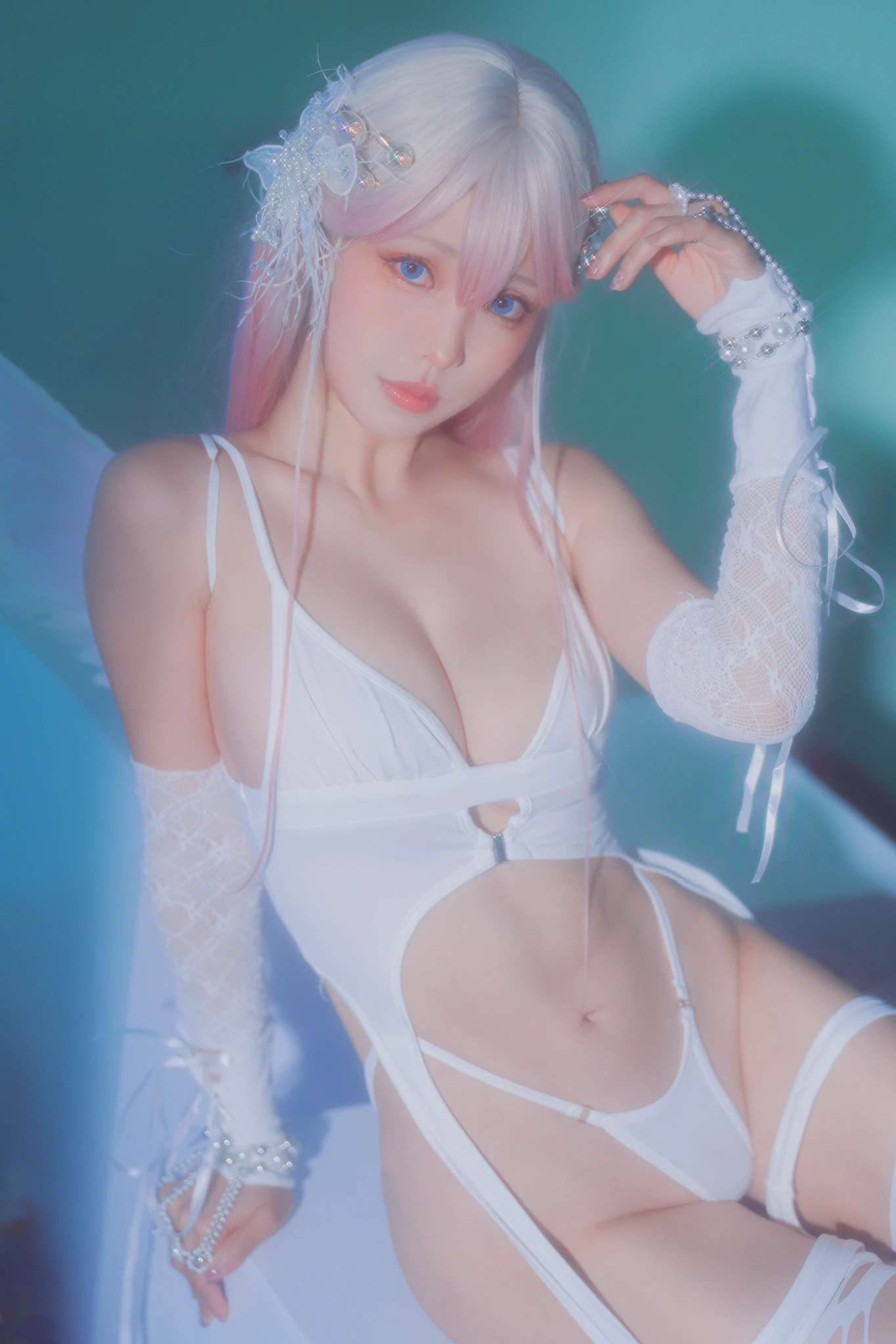 Ely_eee(ElyEE子) – 24年10月订阅 Plant Angel植天使 Cosplay-第13张