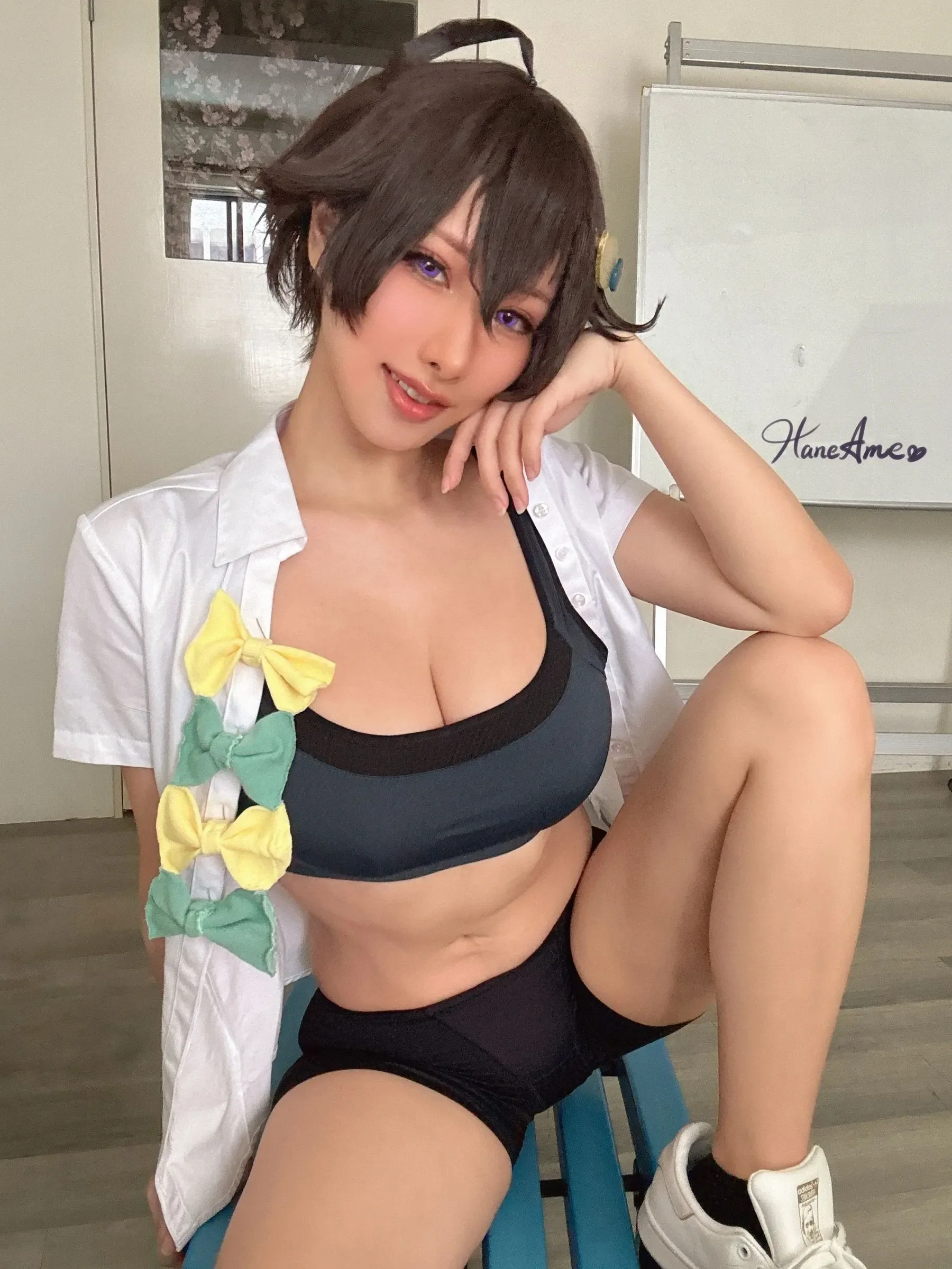 雨波_HaneAme – 败北女角太多了 – 烧盐柠檬 Cosplay-第21张