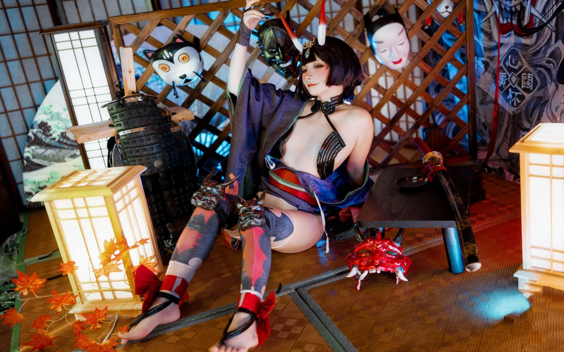 是三不是世w – 酒吞童子 Cosplay-第19张