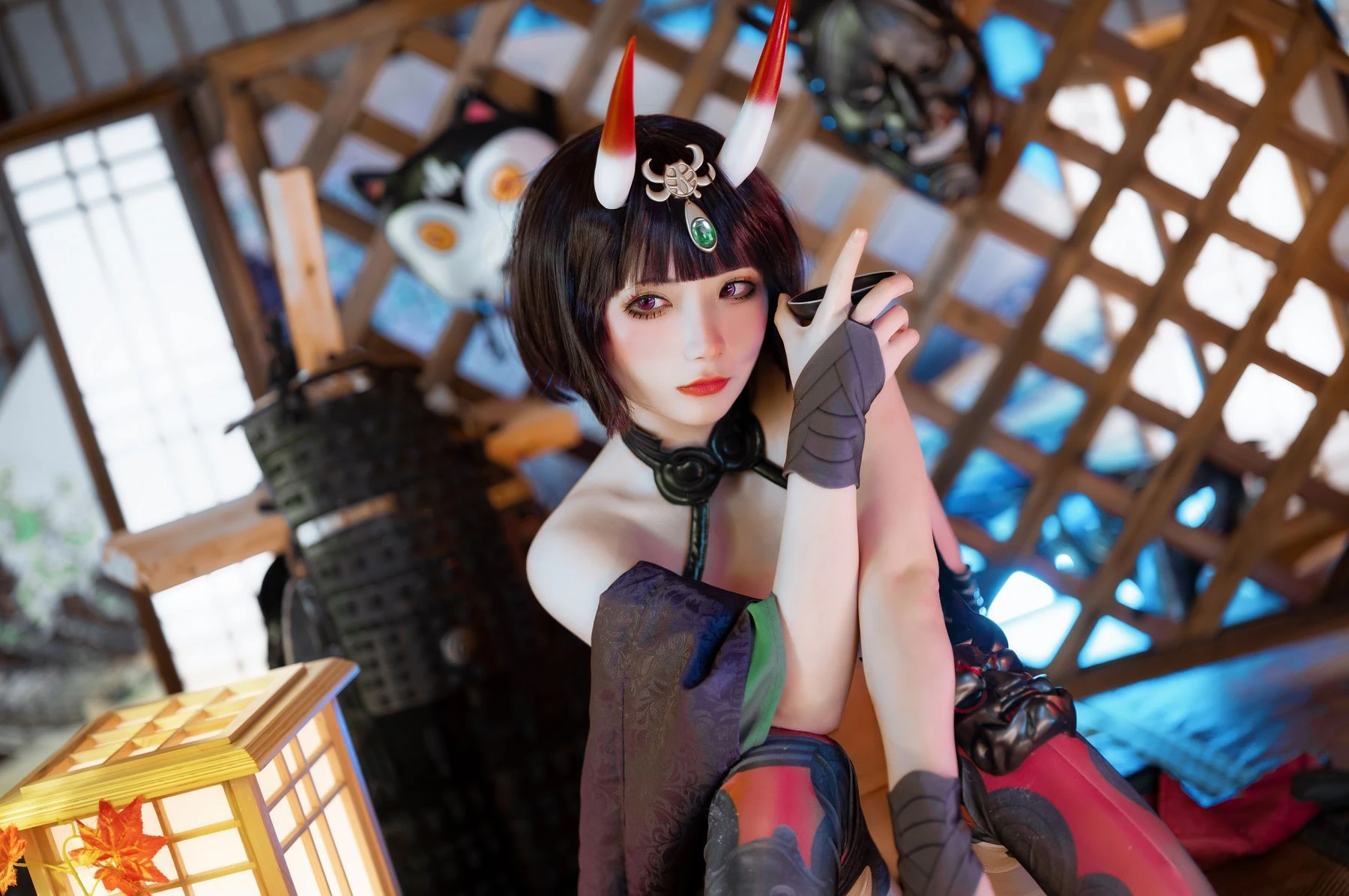 是三不是世w – 酒吞童子 Cosplay-第28张