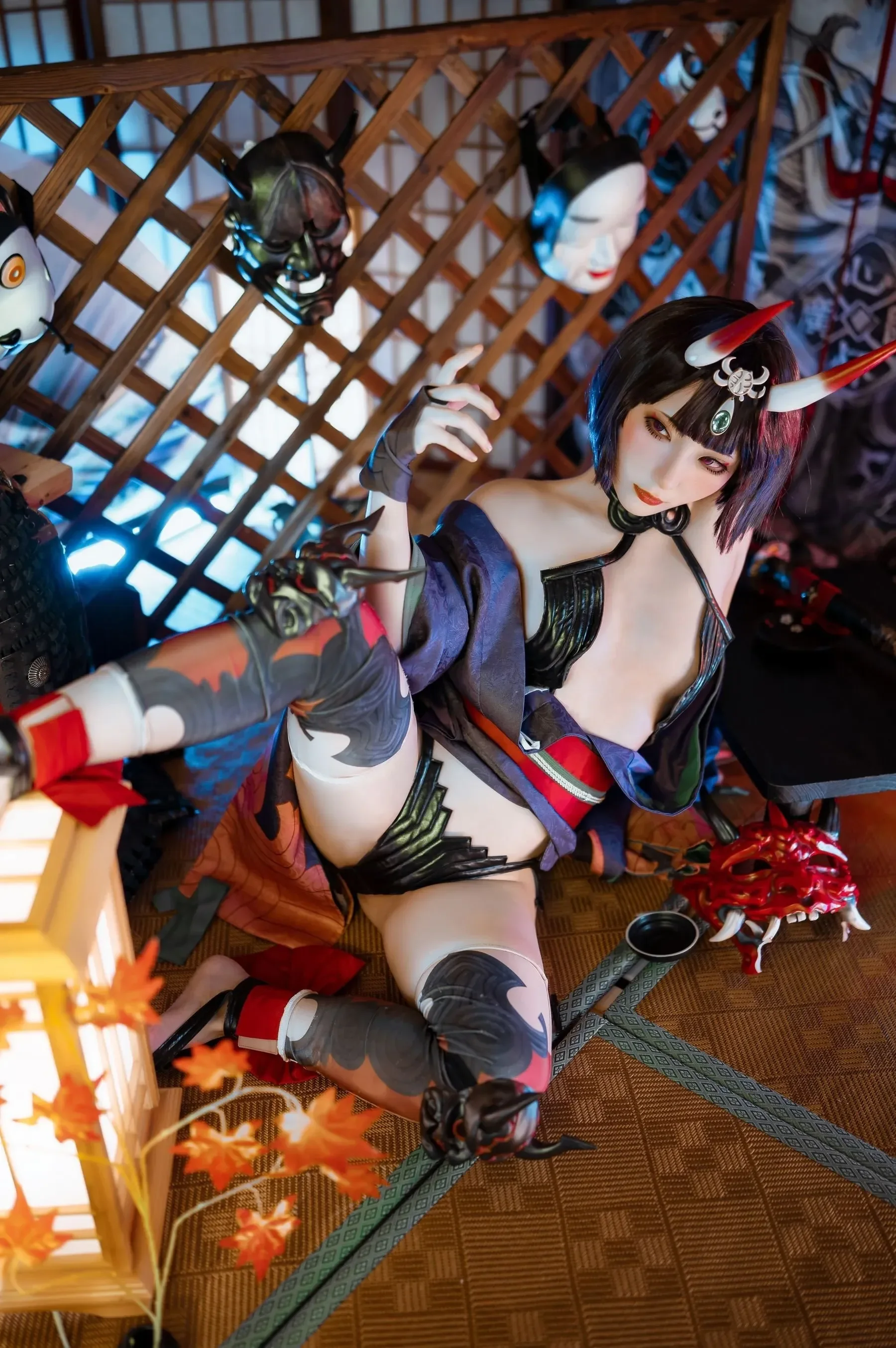 是三不是世w – 酒吞童子 Cosplay-第31张