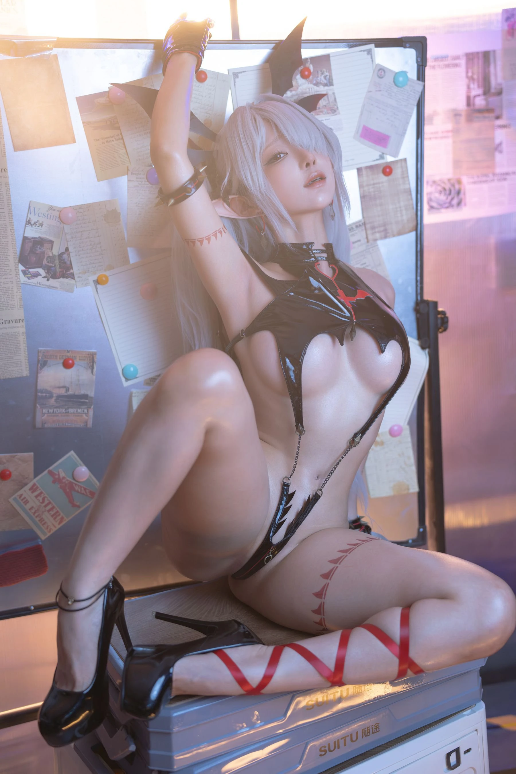 蠢沫沫 – 银镜伊织 Cosplay-第25张