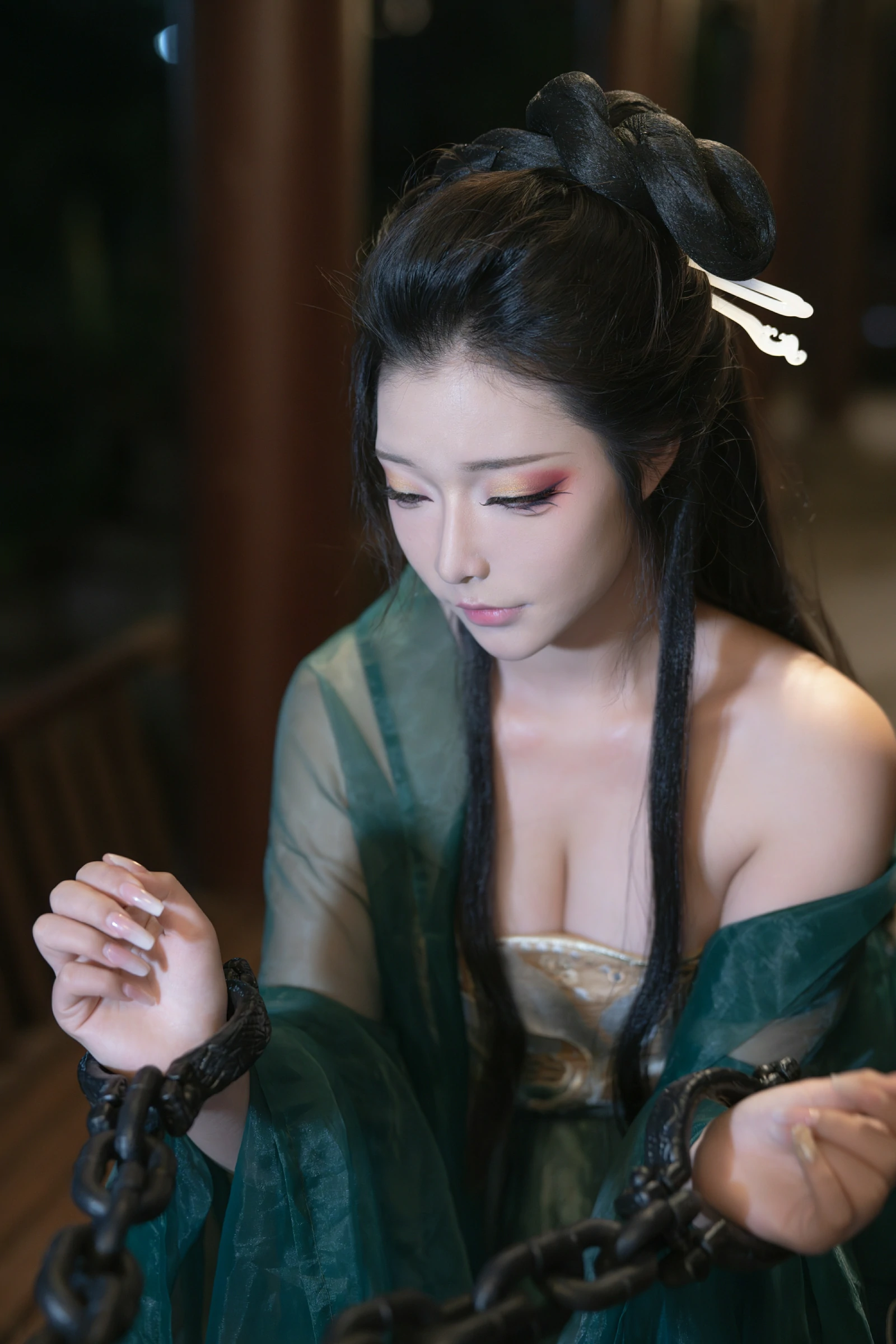 yuuhui玉汇 – 柳如烟终章 · 囚 Cosplay-第9张