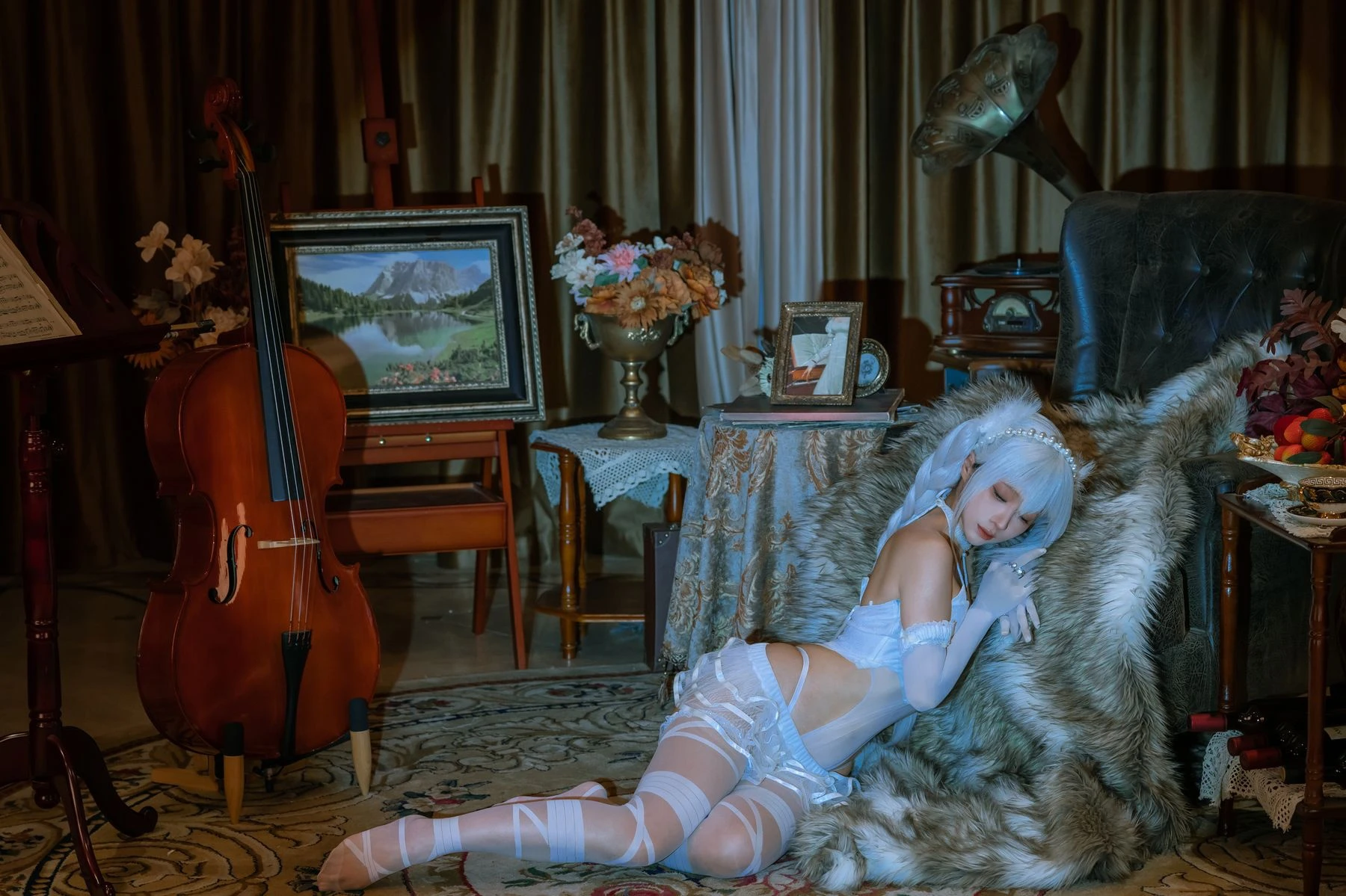 蠢沫沫 – 芭蕾猫 Cosplay-第13张
