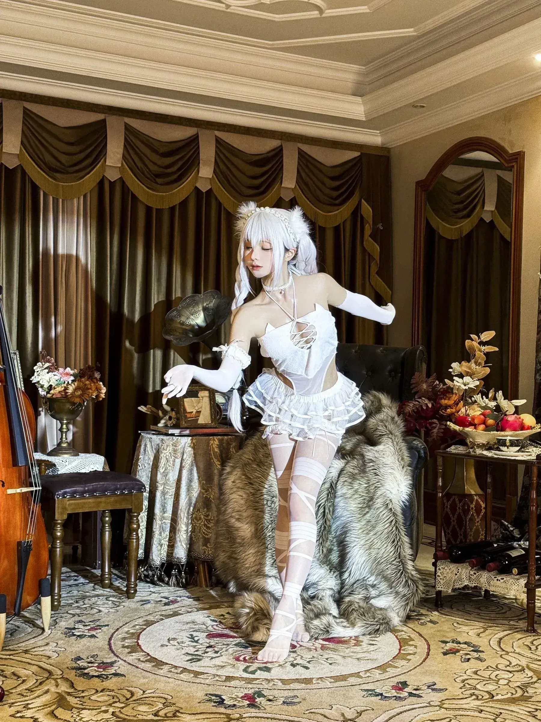 蠢沫沫 – 芭蕾猫 Cosplay-第58张