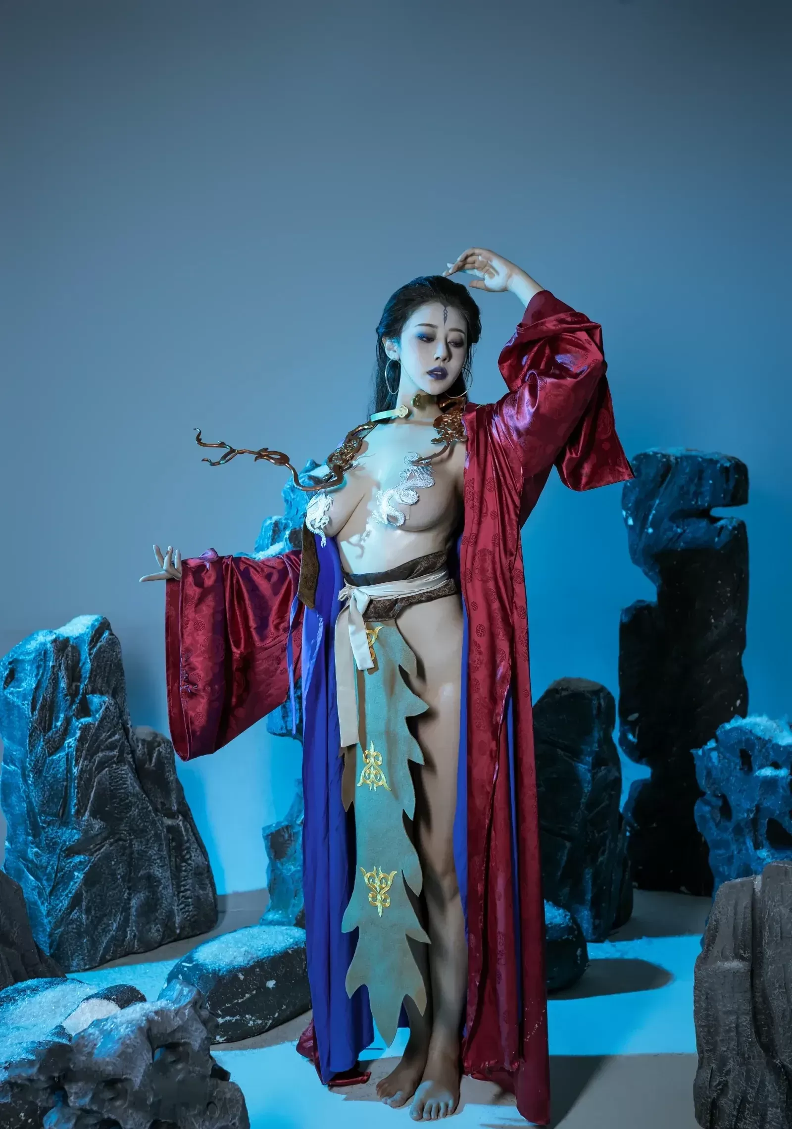 奈汐酱nice – 黑神话亢金龙 Cosplay-第1张
