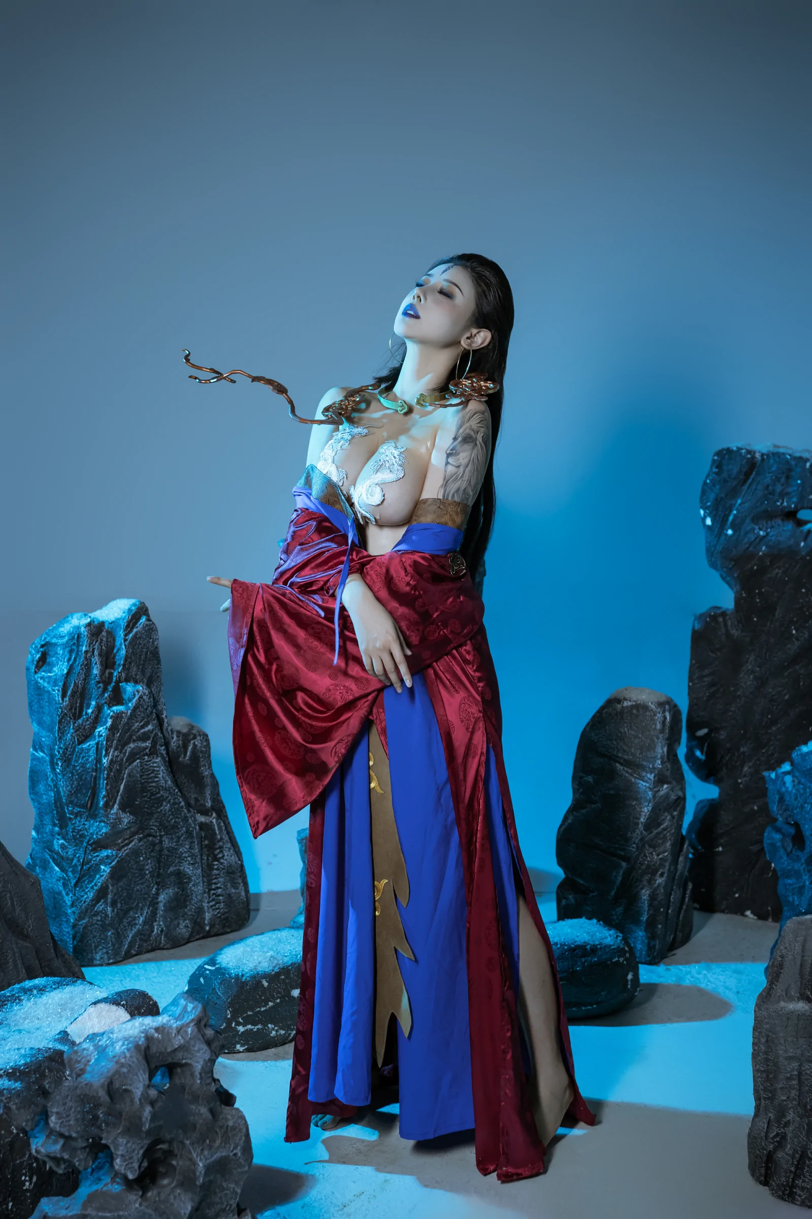 奈汐酱nice – 黑神话亢金龙 Cosplay-第3张