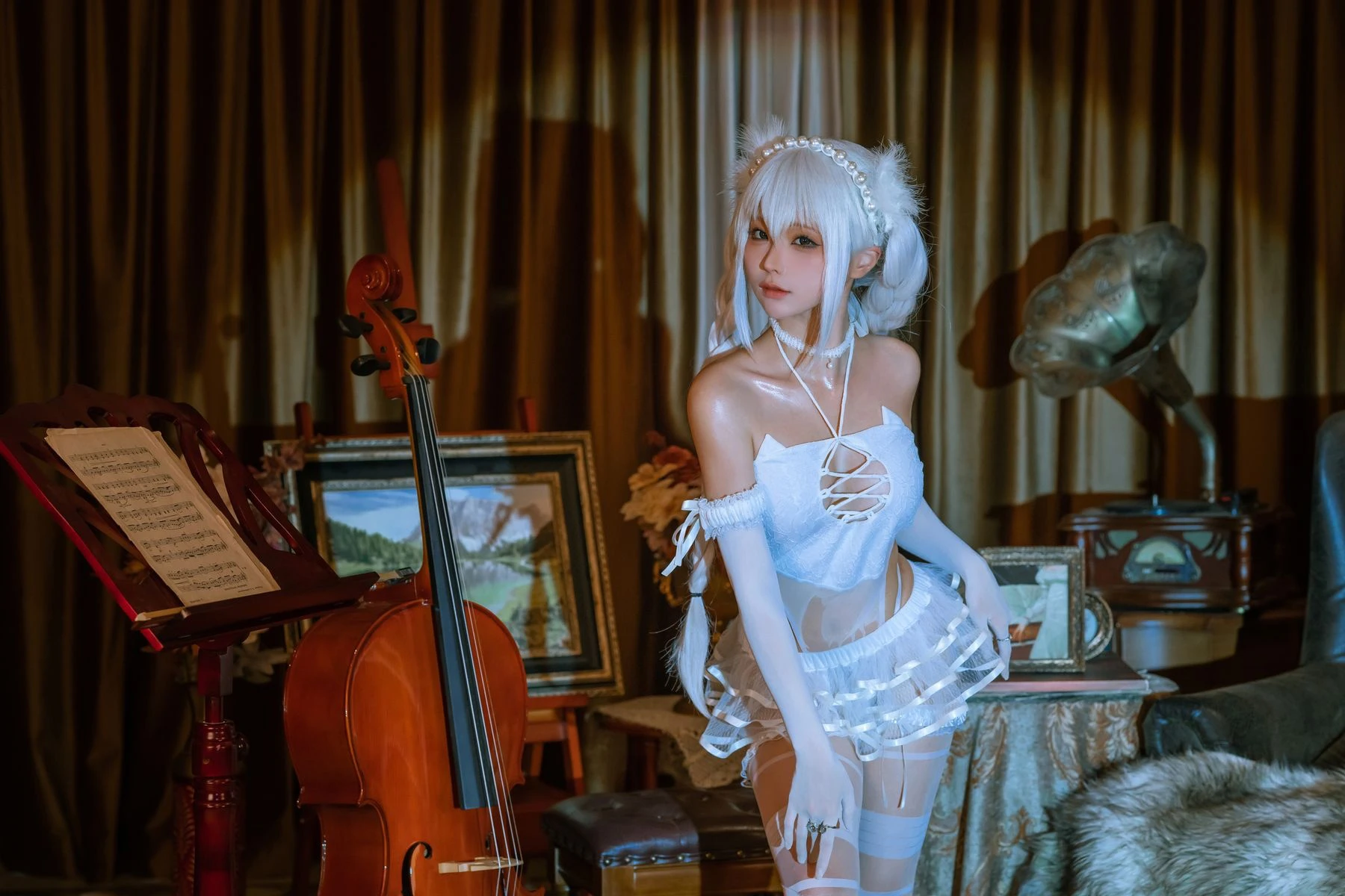 蠢沫沫 – 芭蕾猫 Cosplay-第83张