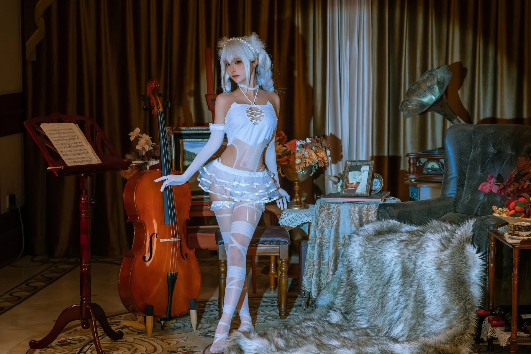 蠢沫沫 – 芭蕾猫 Cosplay-第84张