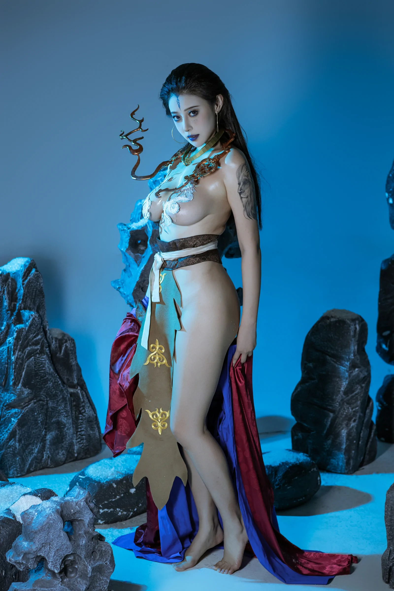 奈汐酱nice – 黑神话亢金龙 Cosplay-第31张