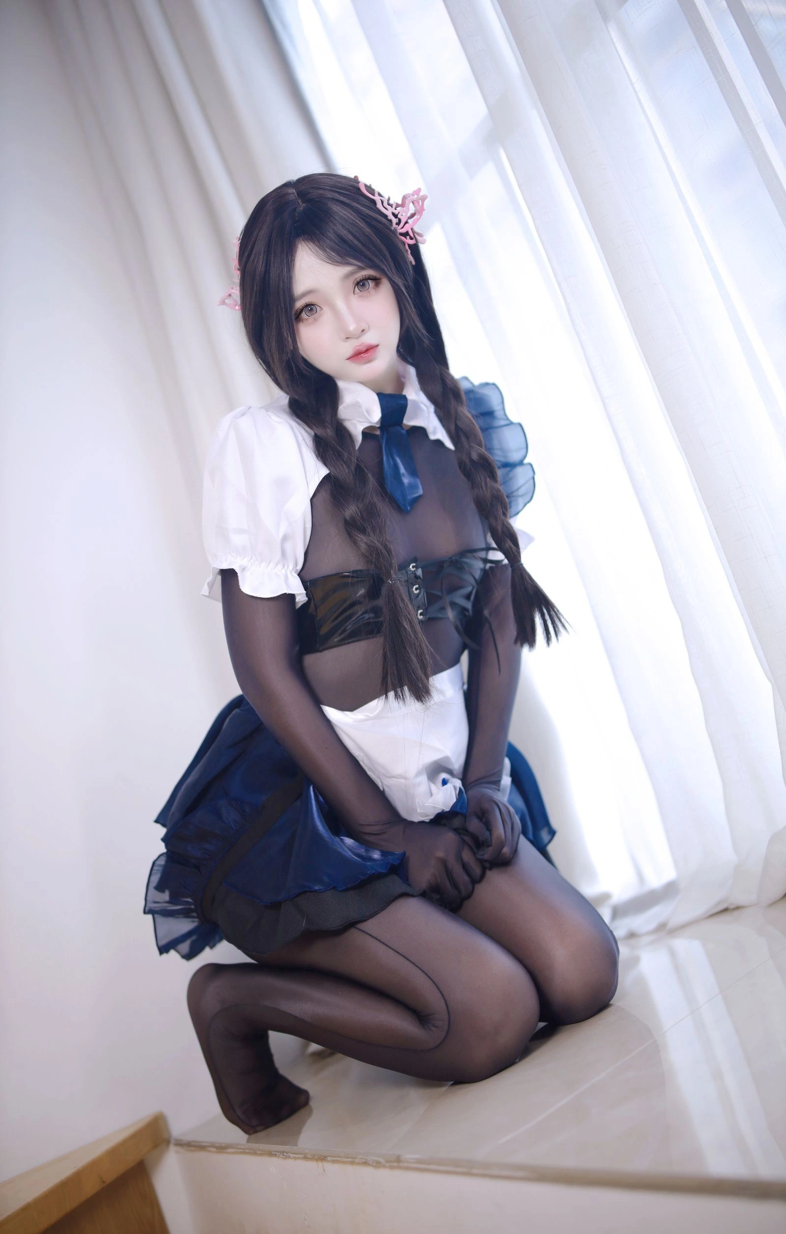 疯猫ss – 七了个三 女仆特工 Cosplay-第5张