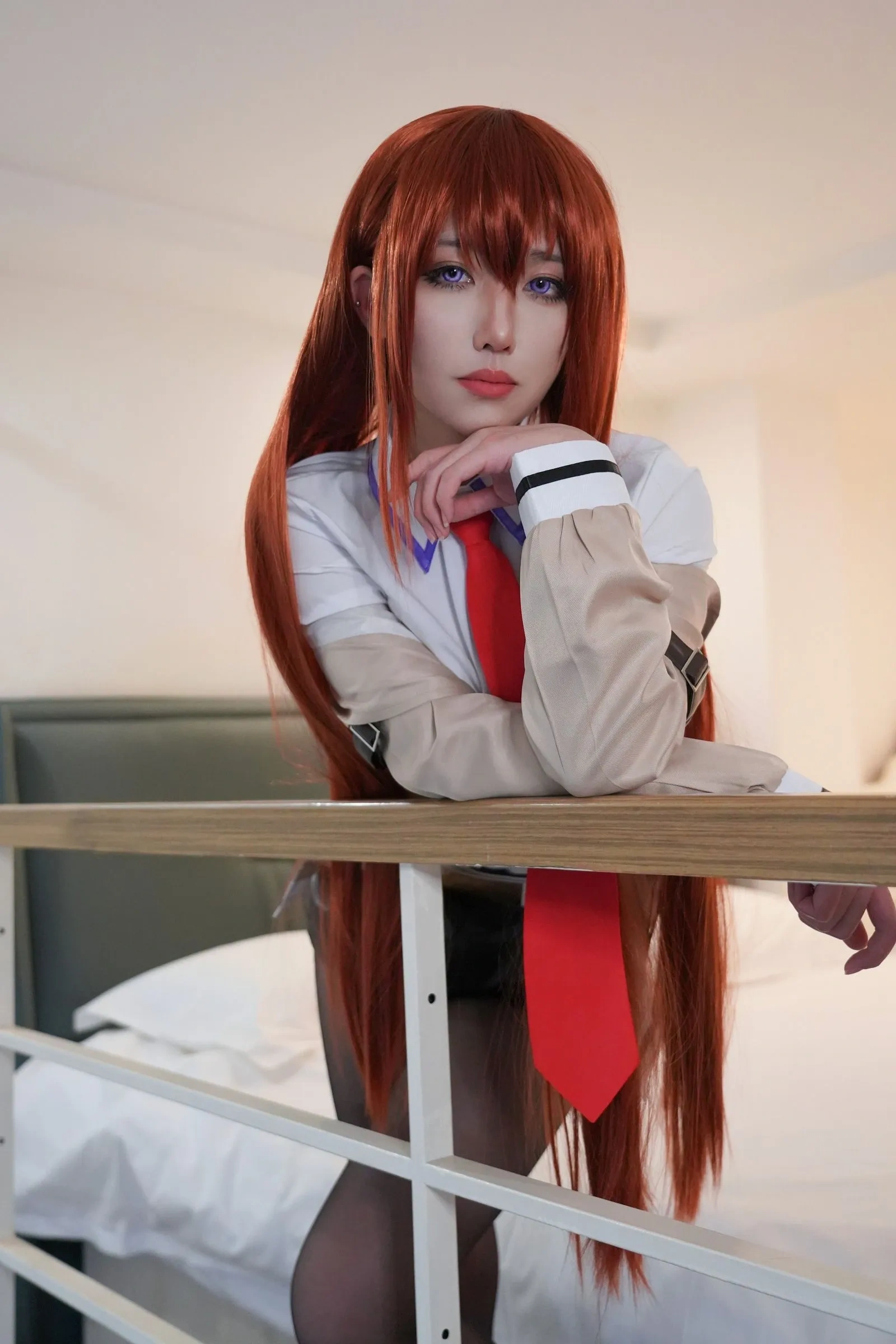 絞肉姬Walküre – 牧濑红莉栖 Cosplay-第1张