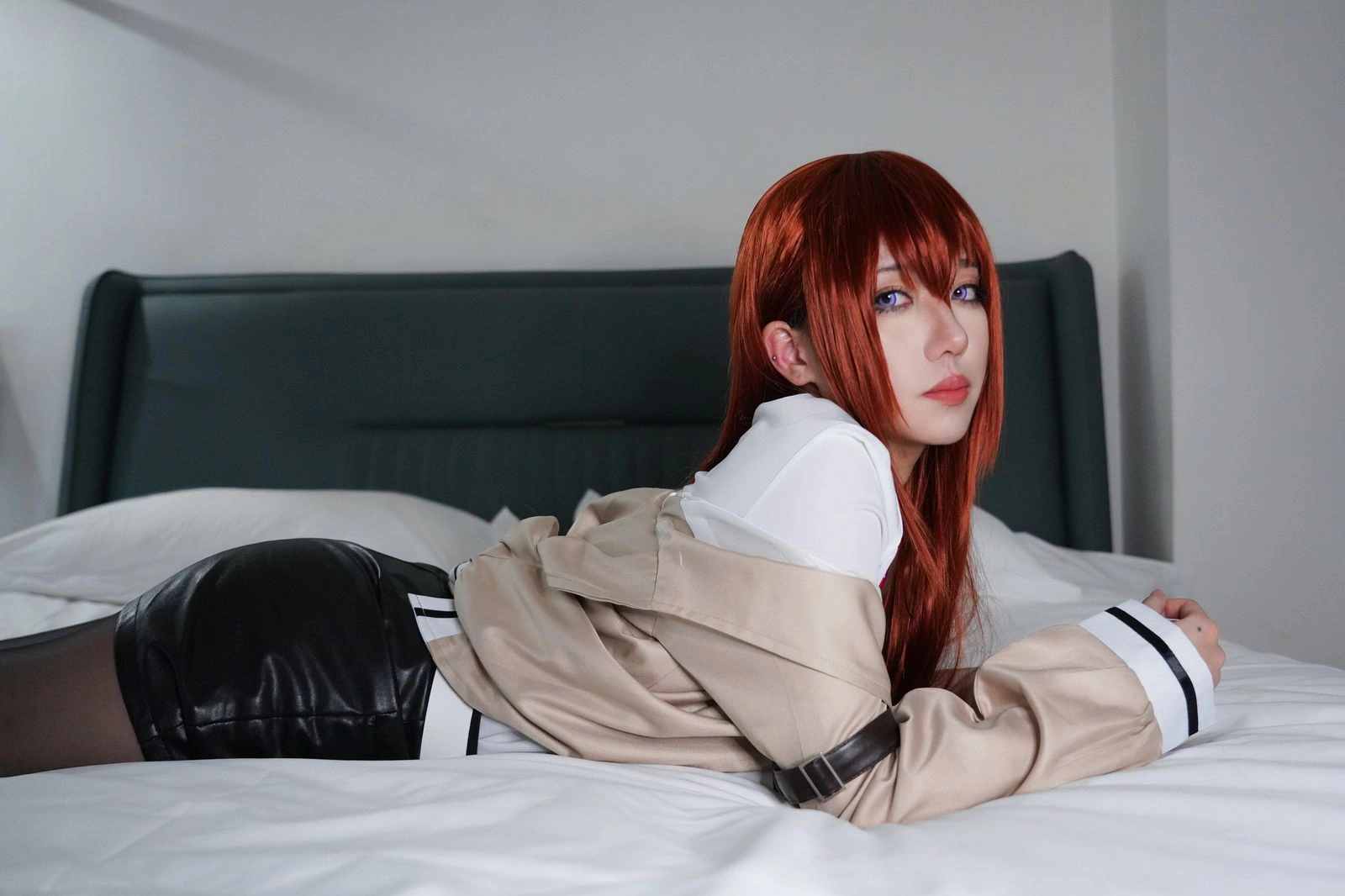 絞肉姬Walküre – 牧濑红莉栖 Cosplay-第10张