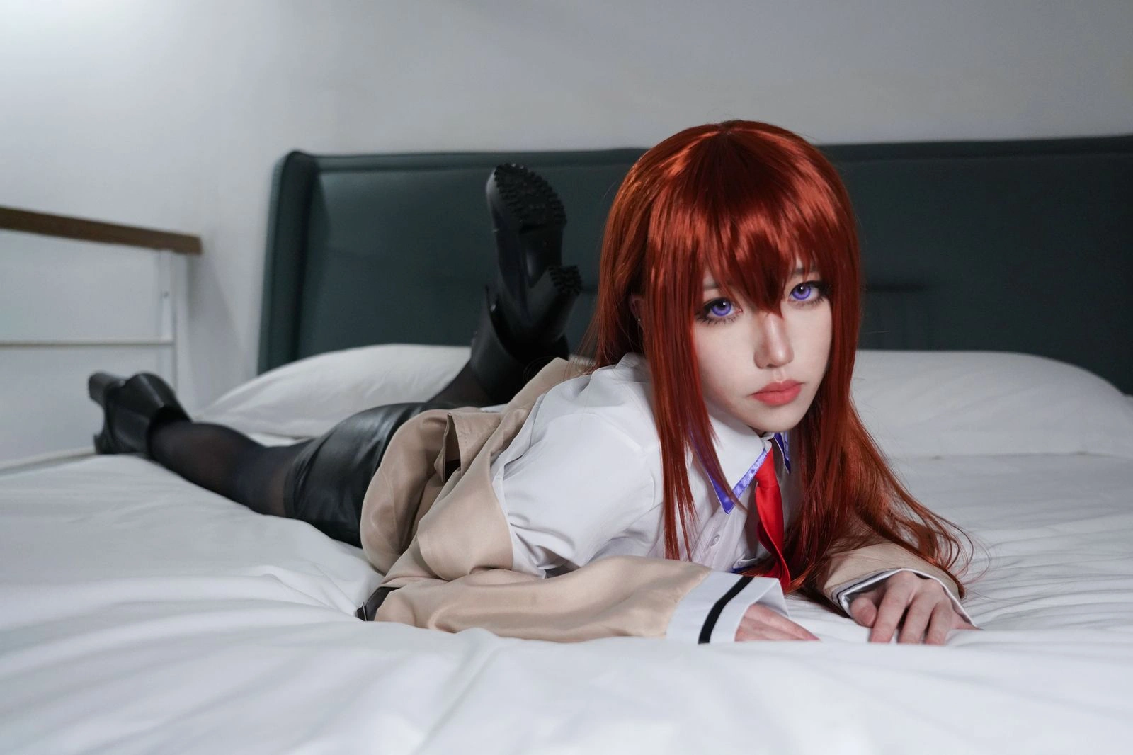 絞肉姬Walküre – 牧濑红莉栖 Cosplay-第15张