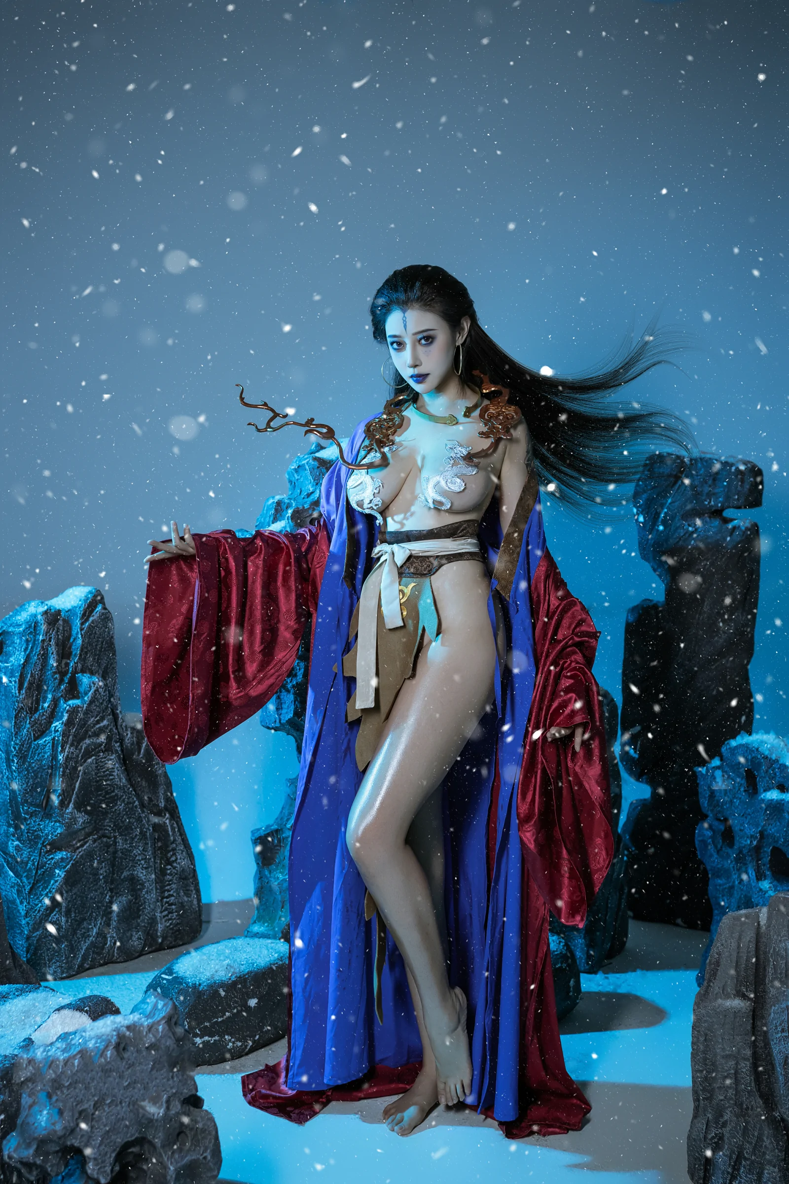 奈汐酱nice – 黑神话亢金龙 Cosplay-第71张